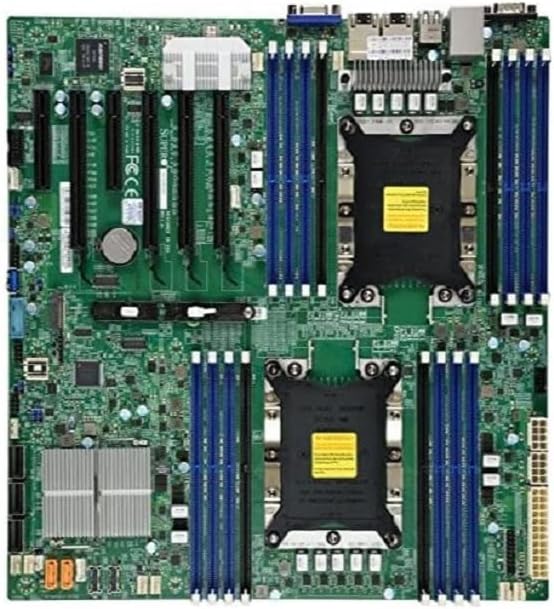 Supermicro X11DPI-N Dual Socket LGA 3647 Intel C621 DDR4 SATA3 & USB3.0 V&2GbE EATX Server Motherboard