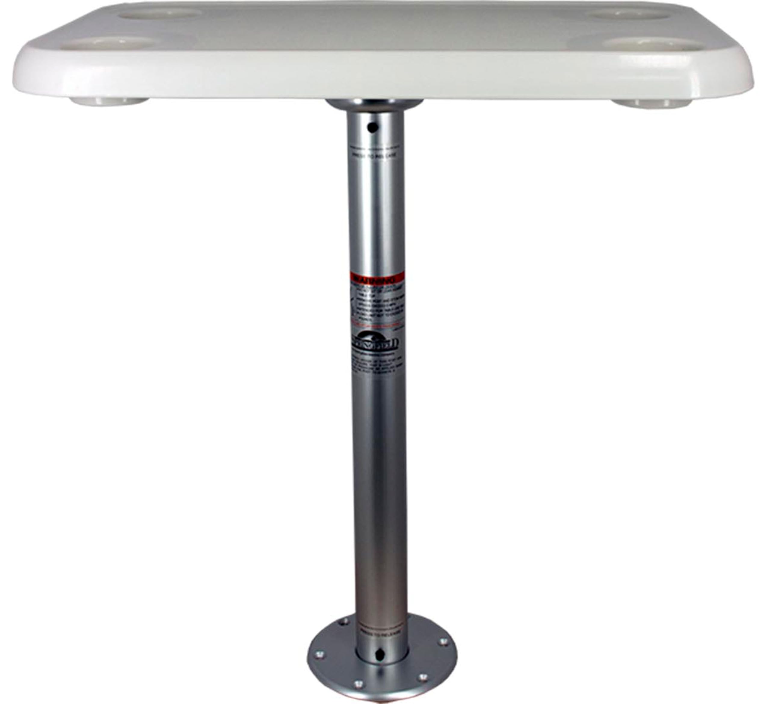 Springfield 1690207 Dock Edge Stowable Table Package, Rectangular Tabletop