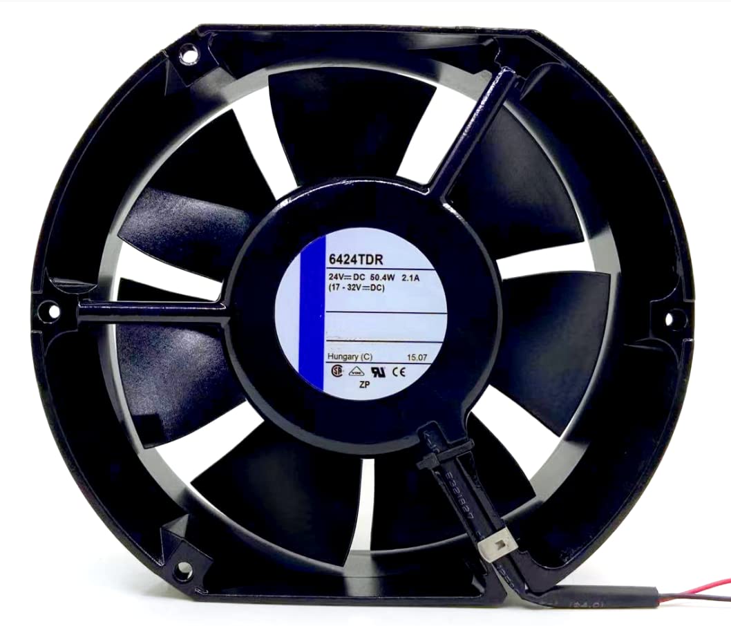 6424TDR 24VDC 50.4W 2.1A 172X150X51mm 2-Wire 17251mm Cooling Fan