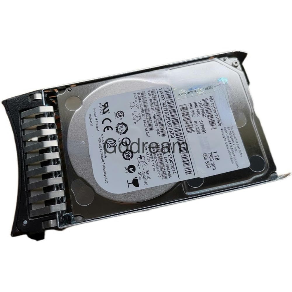 1T 7.2K 2.5 SAS M3 M4 Server Hard Disk 81Y9690 81Y9691 81Y3820