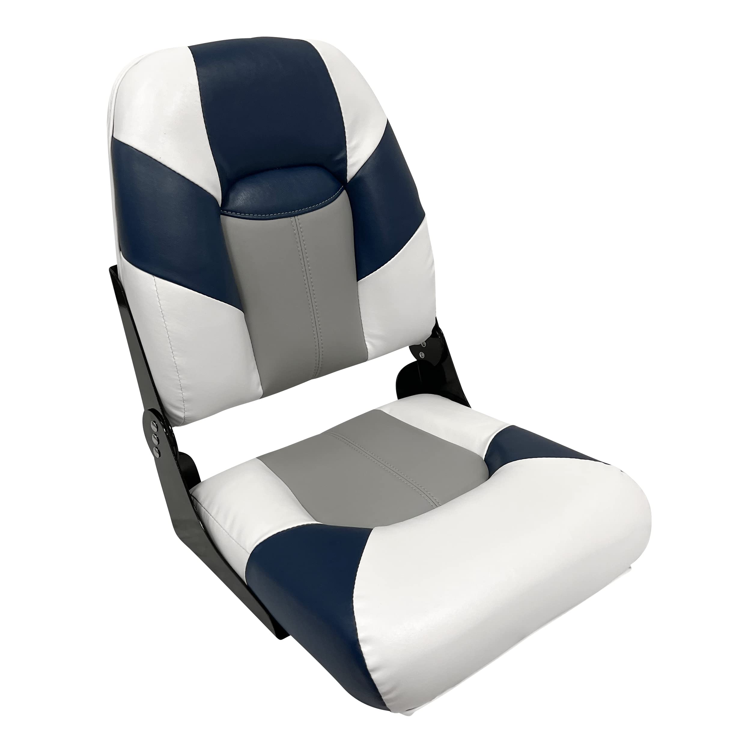 Wise Seats 1461-1773 Wise Baja Series High Back Seat, Brite White/Gray/Midnight