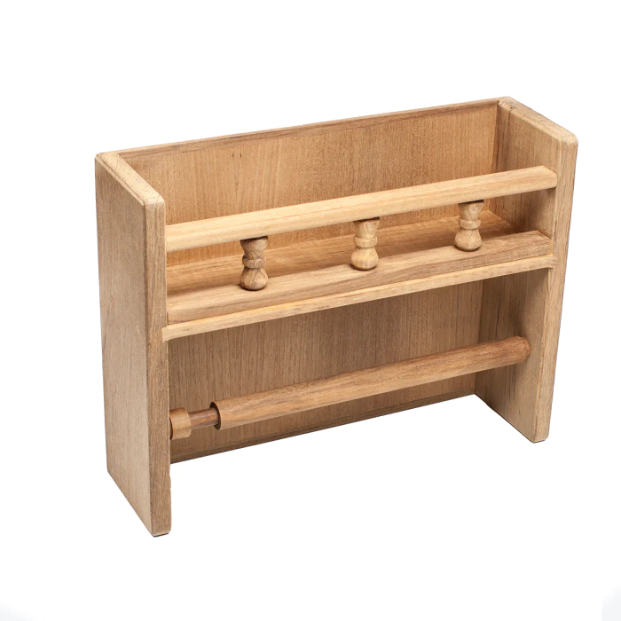 Whitecap 62446 Spice Rack With Paper Towel Holder