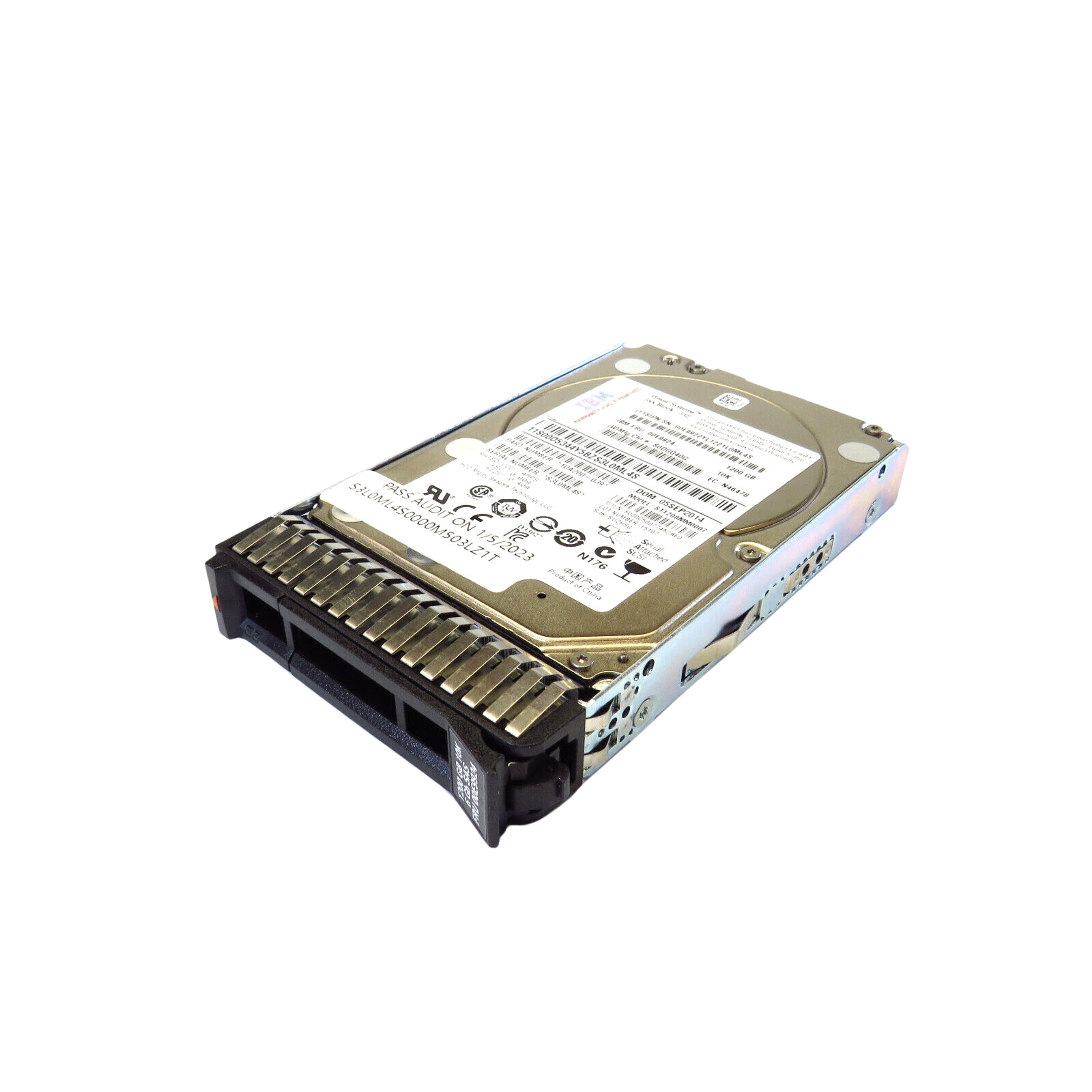 IBM 00E9924 2.5" 1.2TB 10000RPM SAS 6Gb/s Hard Disk Drive (HDD), Silver (Refurbished)
