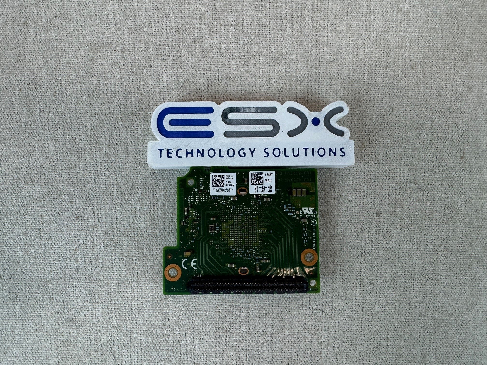 Dell Y348Y Intel X710 Quad Port 10GbE KR Blade Network Daughter Card M630 M640