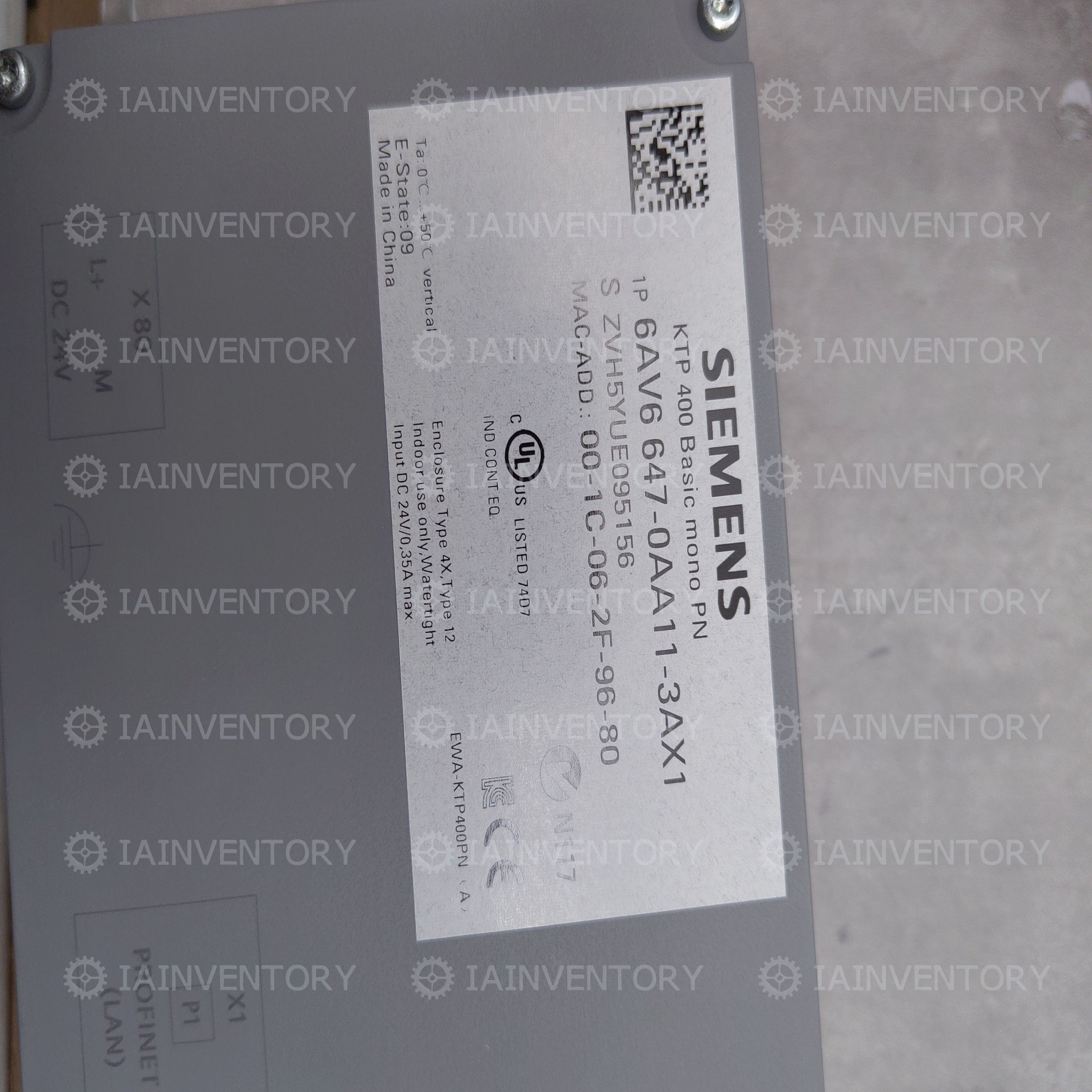 Siemens 6AV6647-0AA11-3AX1