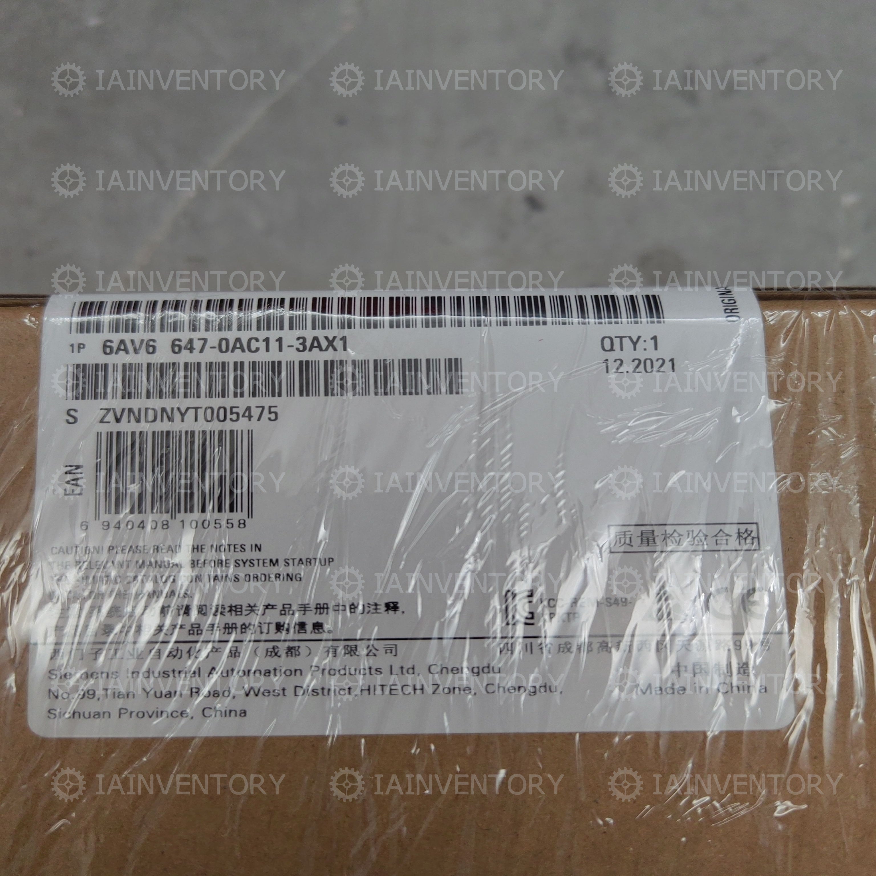 Siemens 6AV6647-0AC11-3AX1