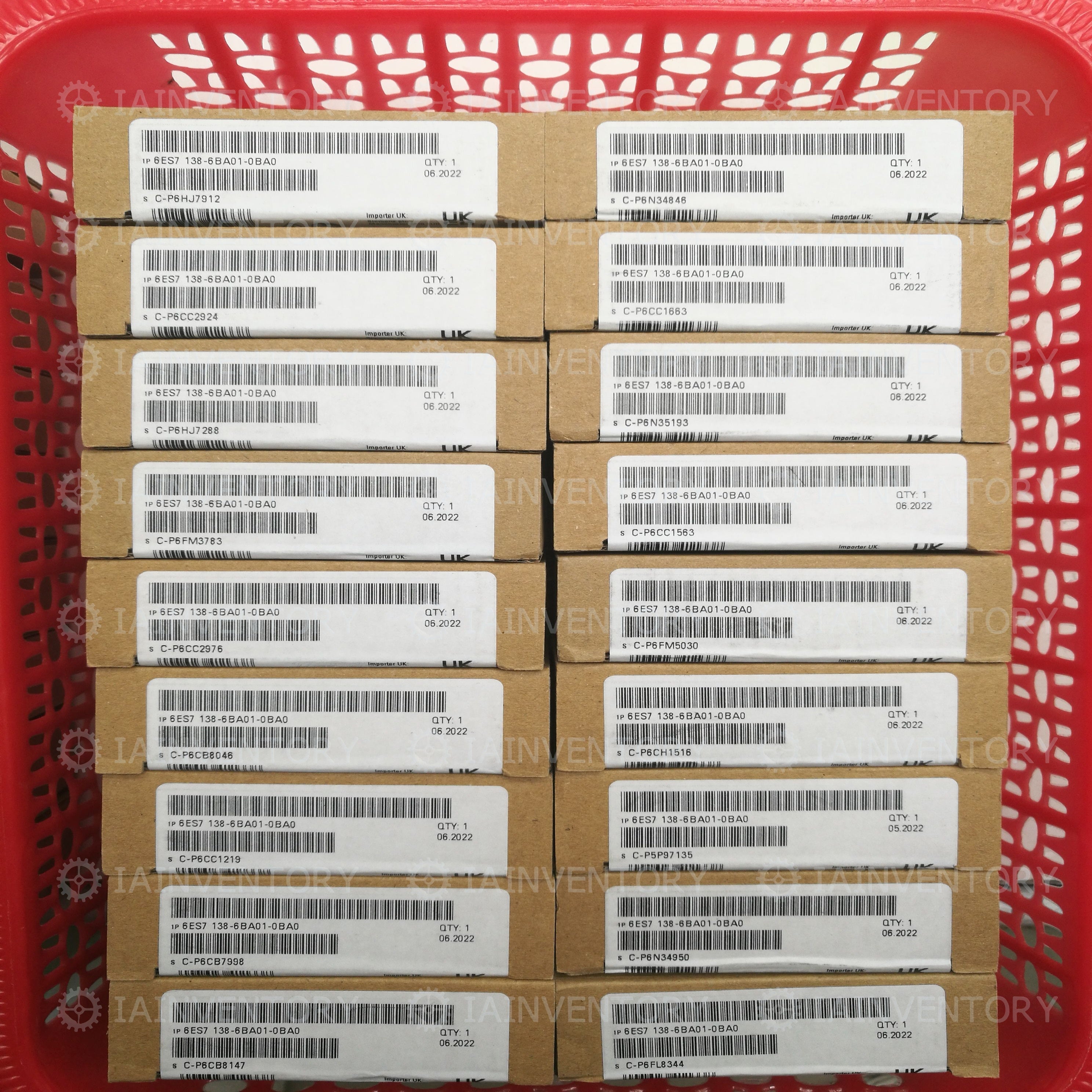 Siemens 6ES7138-6BA01-0BA0 Et 200SP 6ES7 138-6BA01-0BA0