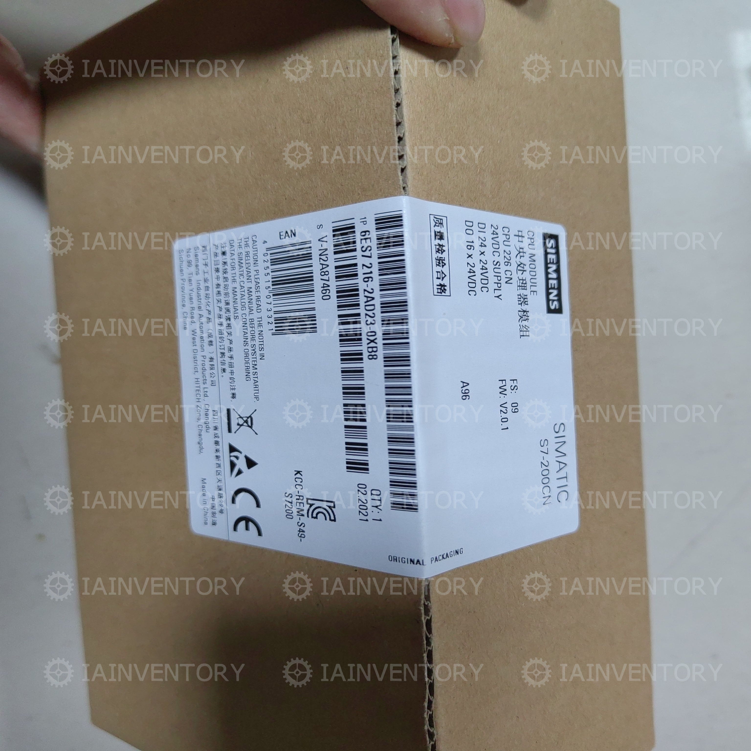 Siemens 6ES7216-2AD23-0XB8 PLC Module