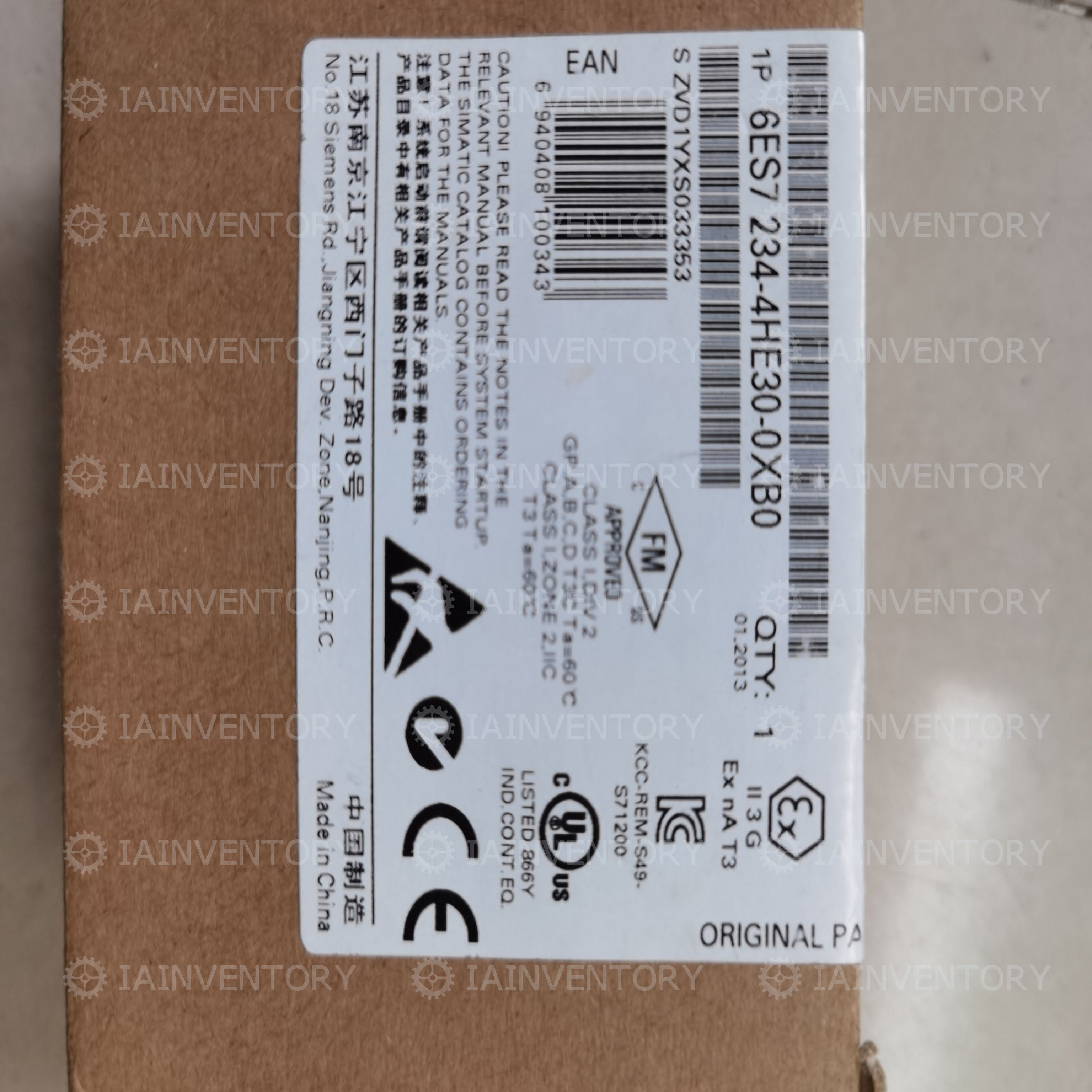Siemens 6ES7 234-4HE30-0XB0 6ES7234-4HE30-0XB0