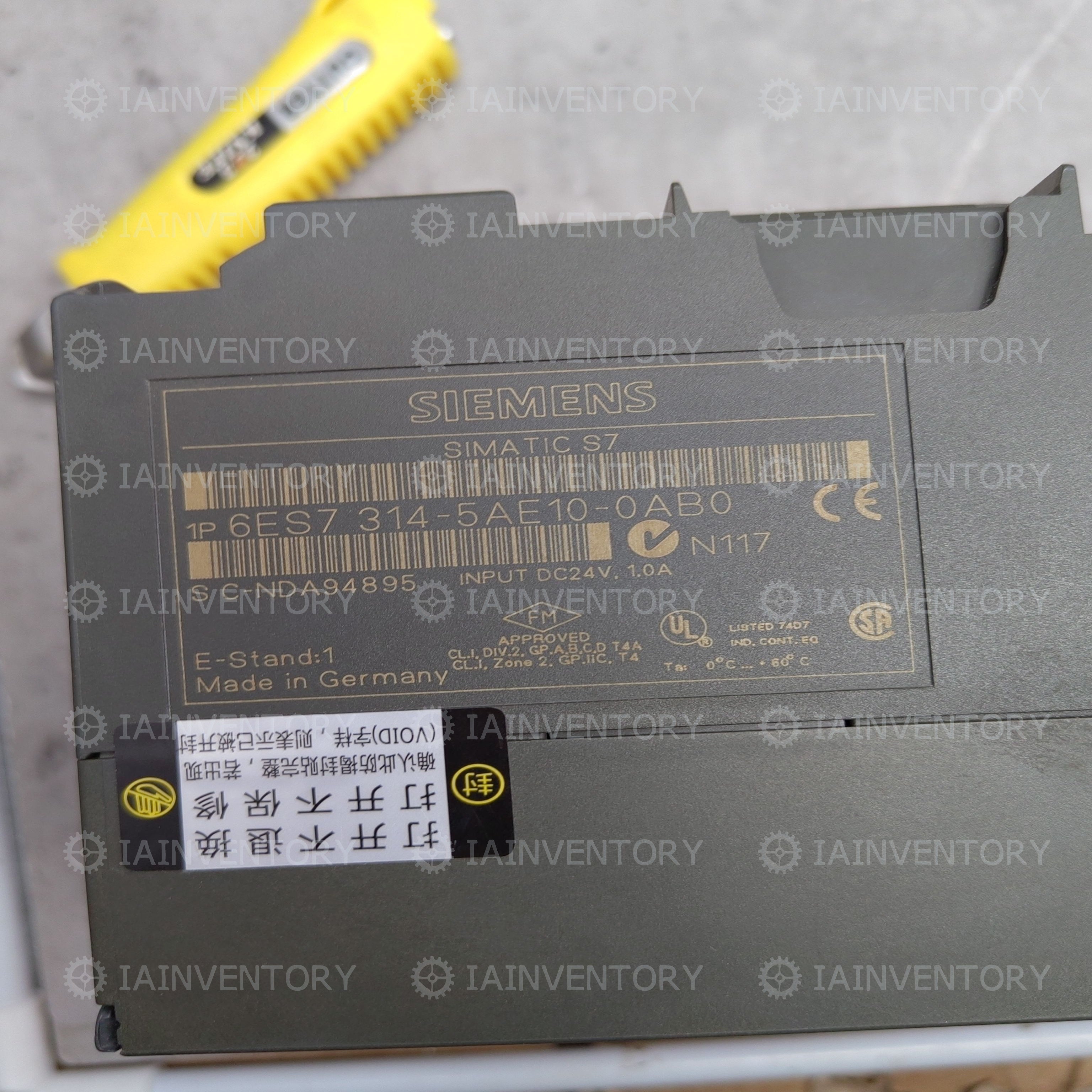 6ES7314-5AE10-0AB0 SIEMENS 6ES7 314-5AE10-0AB0 Central Processing Unit