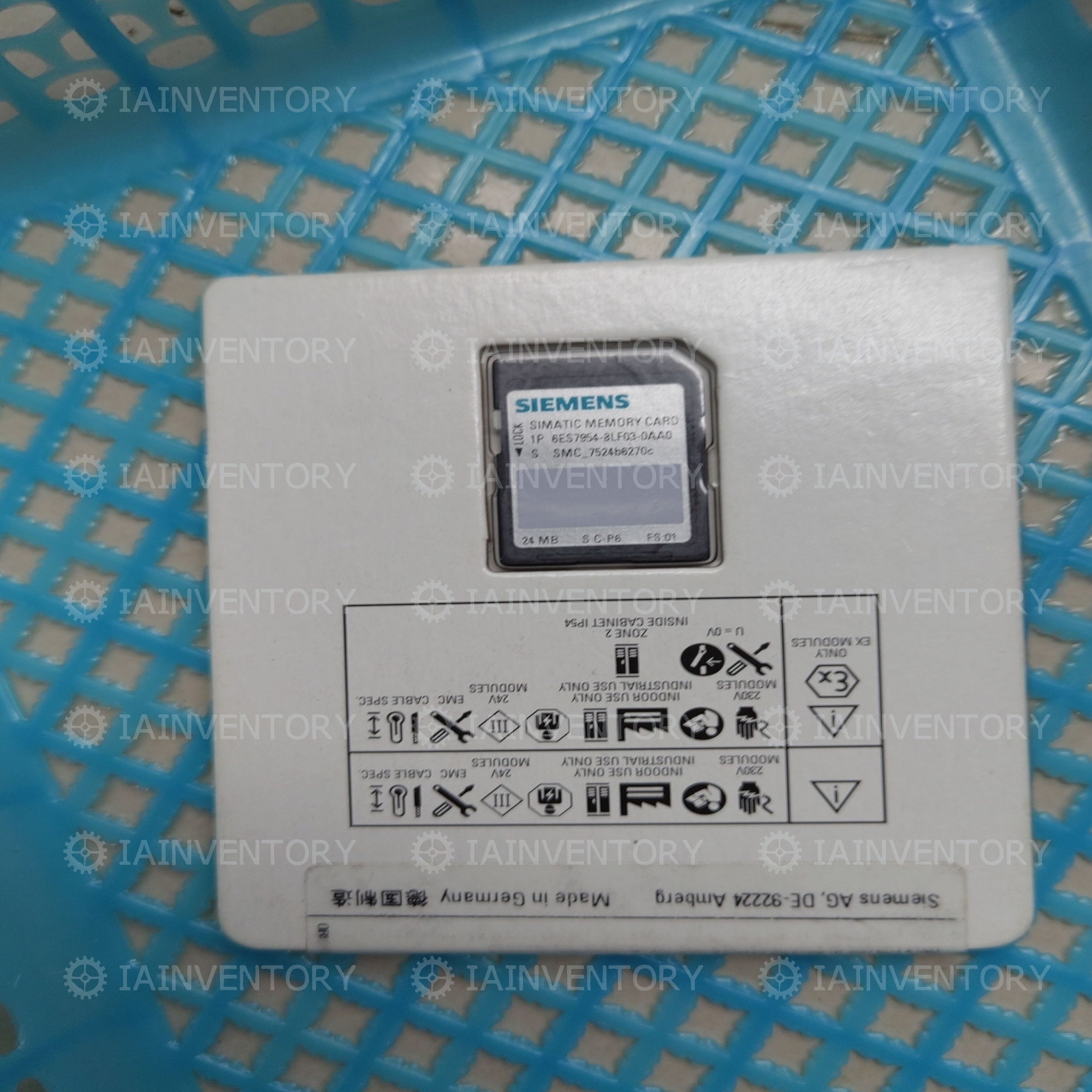 Siemens 6ES7954-8LF03-0AA0 Memory Card 6ES7 954-8LF03-0AA0