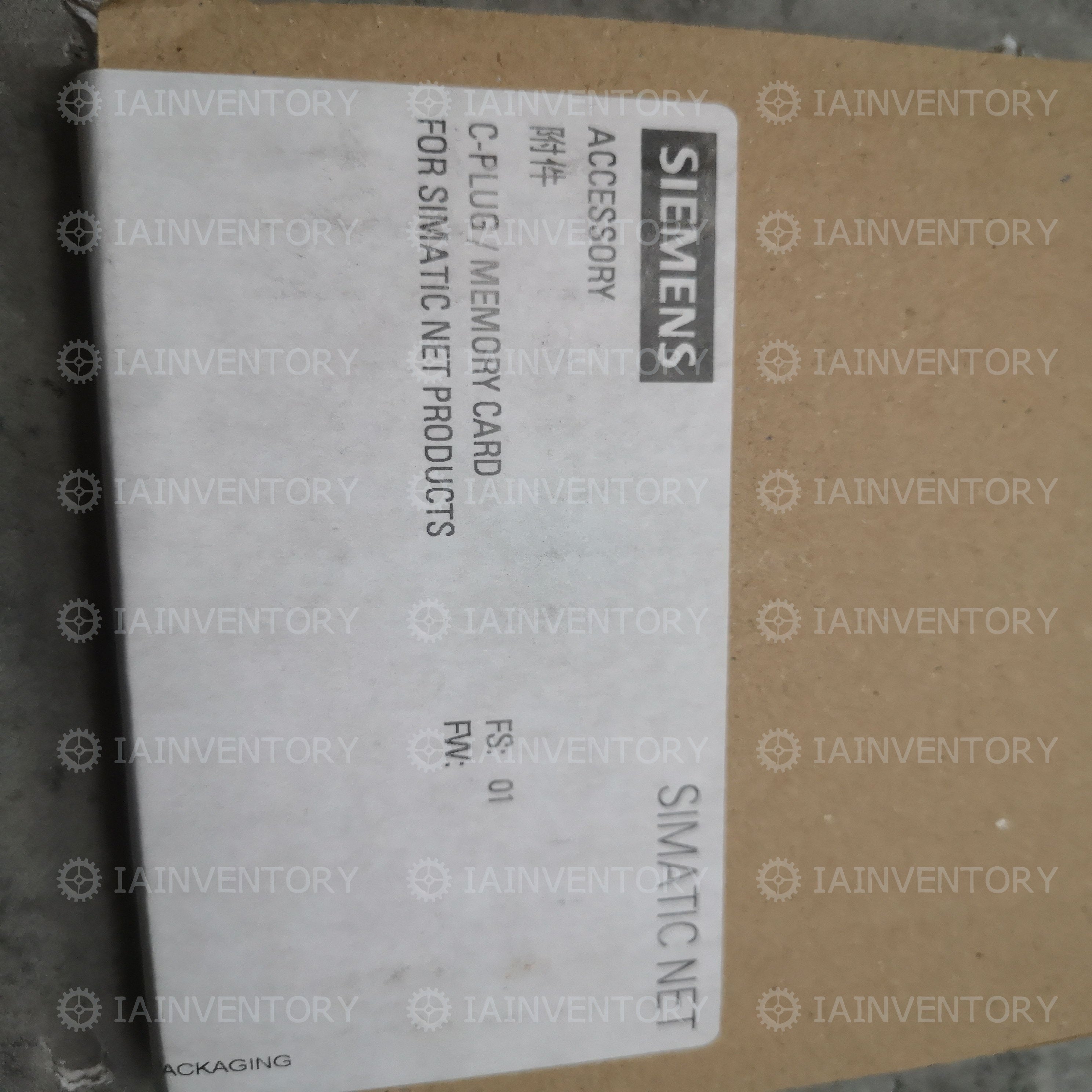 Siemens 6GK1900-0AB10 C-PLUG Memory Card 6GK1 900-0AB10