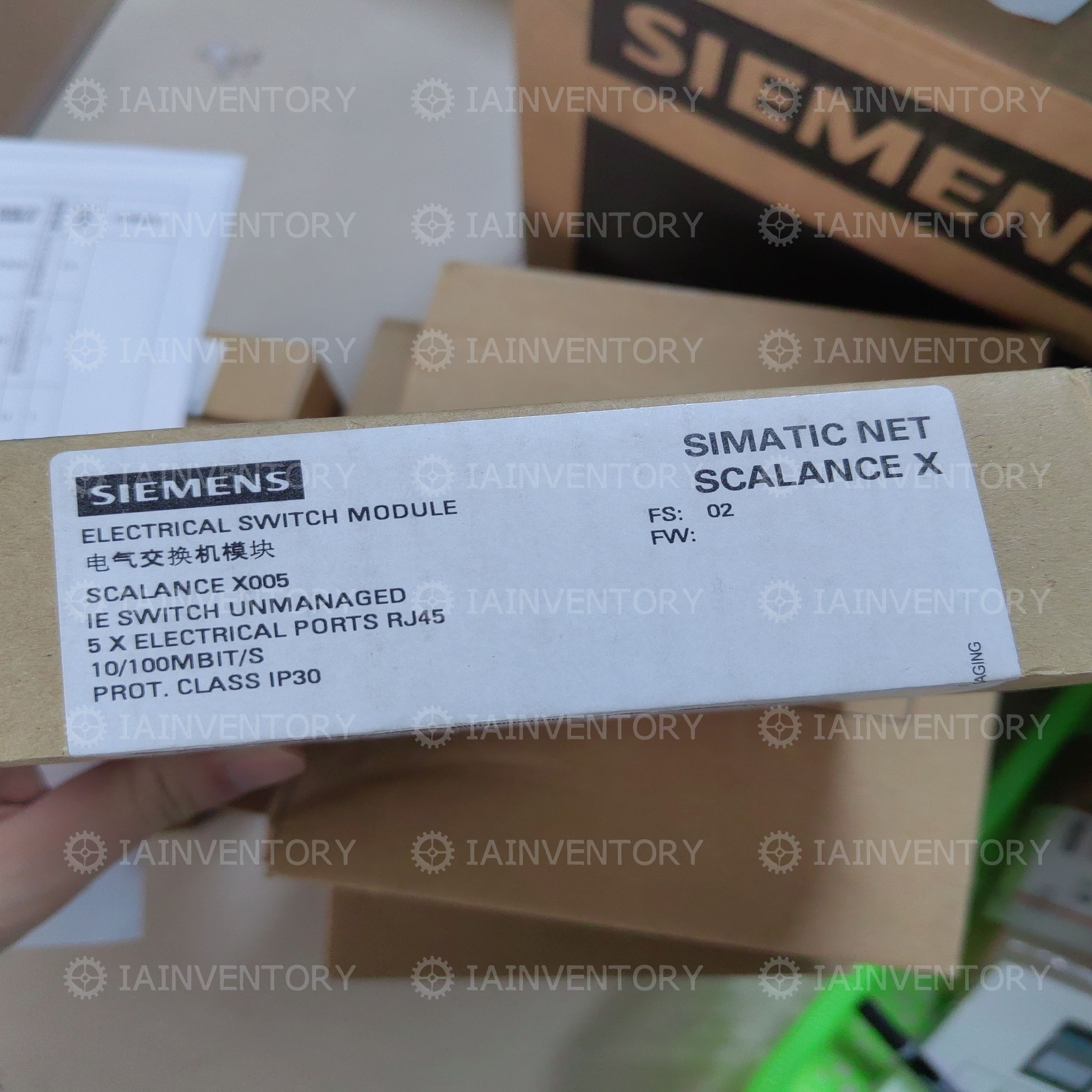 Unopened Siemens 6GK5005-0BA10-1AA3 replace 6GK5005-0BA00-1AA3