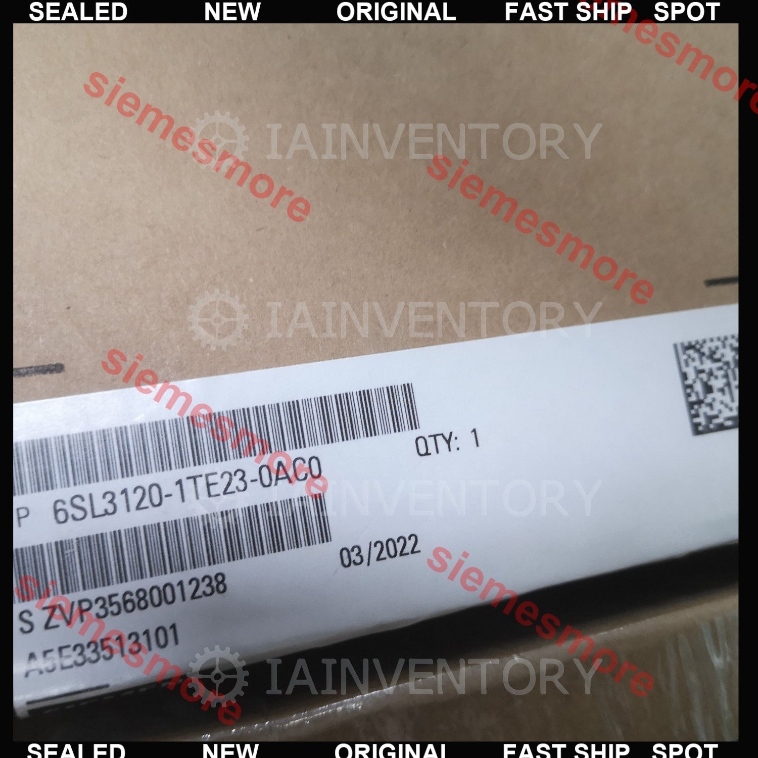 6SL3120-1TE23-0AC0 siemens S120 SINGLE MOTOR MODULE