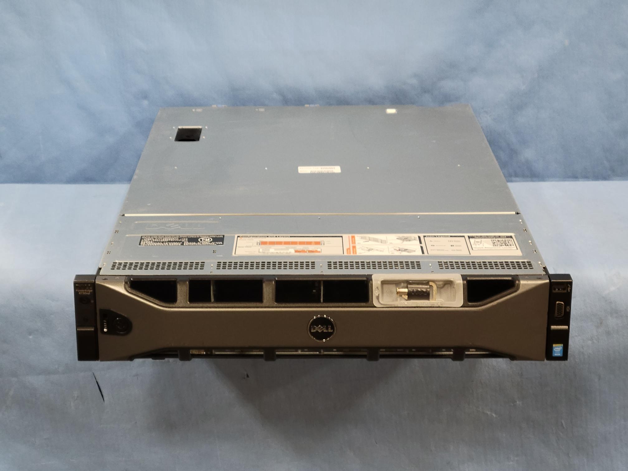 Dell PowerEdge R730XD LFF Server 2x 10 Core E5-2660v3 256GB RAM 12x 6TB 72TB