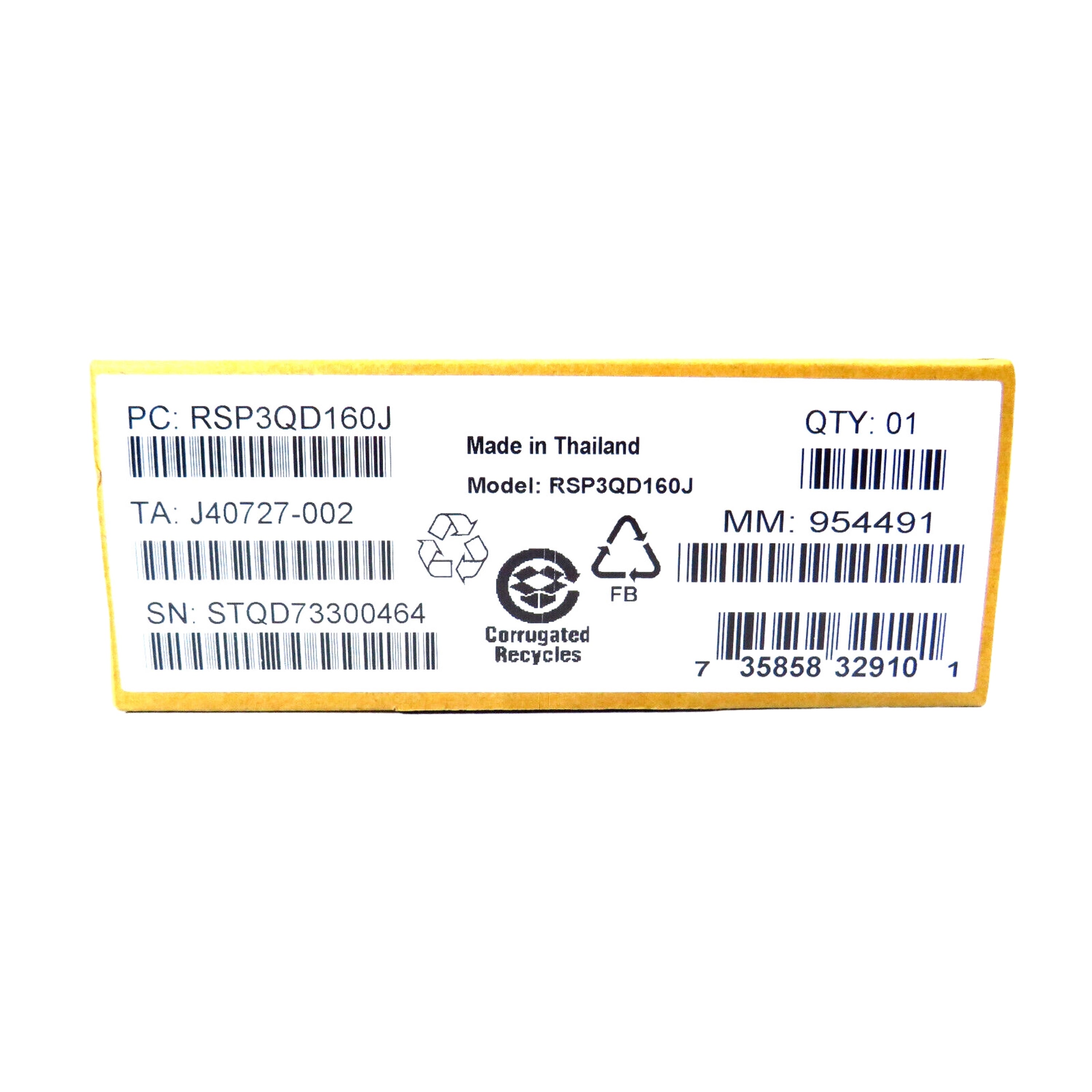 Intel RSP3QD160J Tri Mode PCIe/SAS/SATA Storage Adapter Card