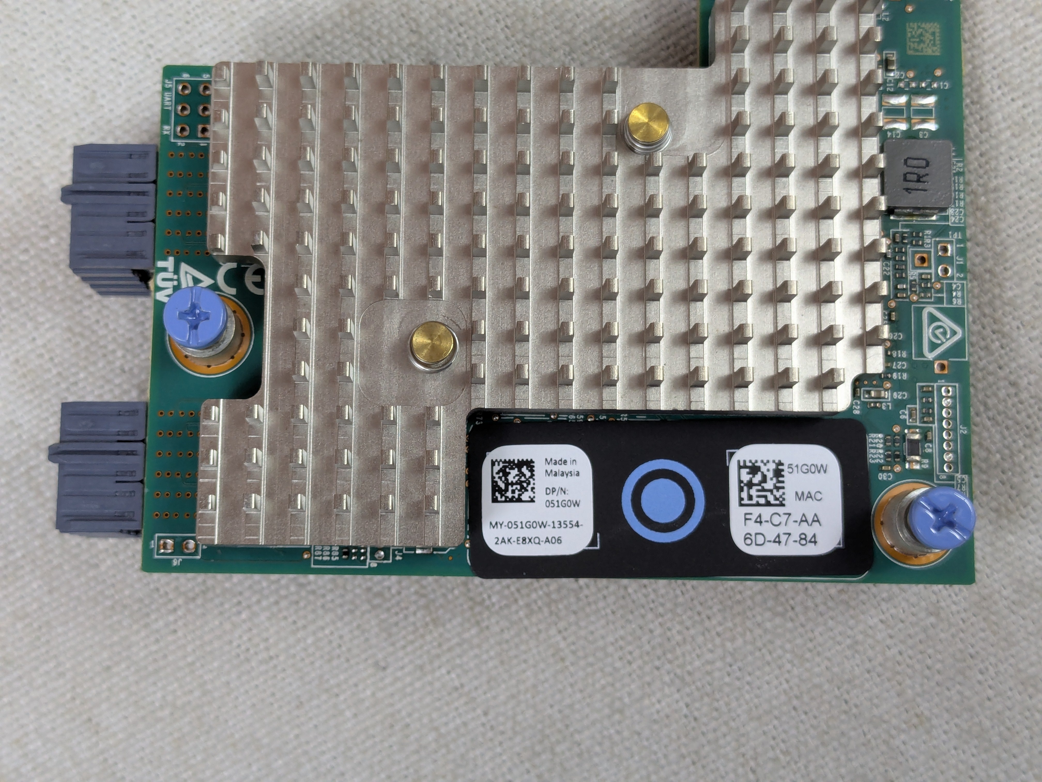 Dell 51G0W QLogic QL41262HMKR Dual Port 10/25GB Mezz Card MX740c MX840c