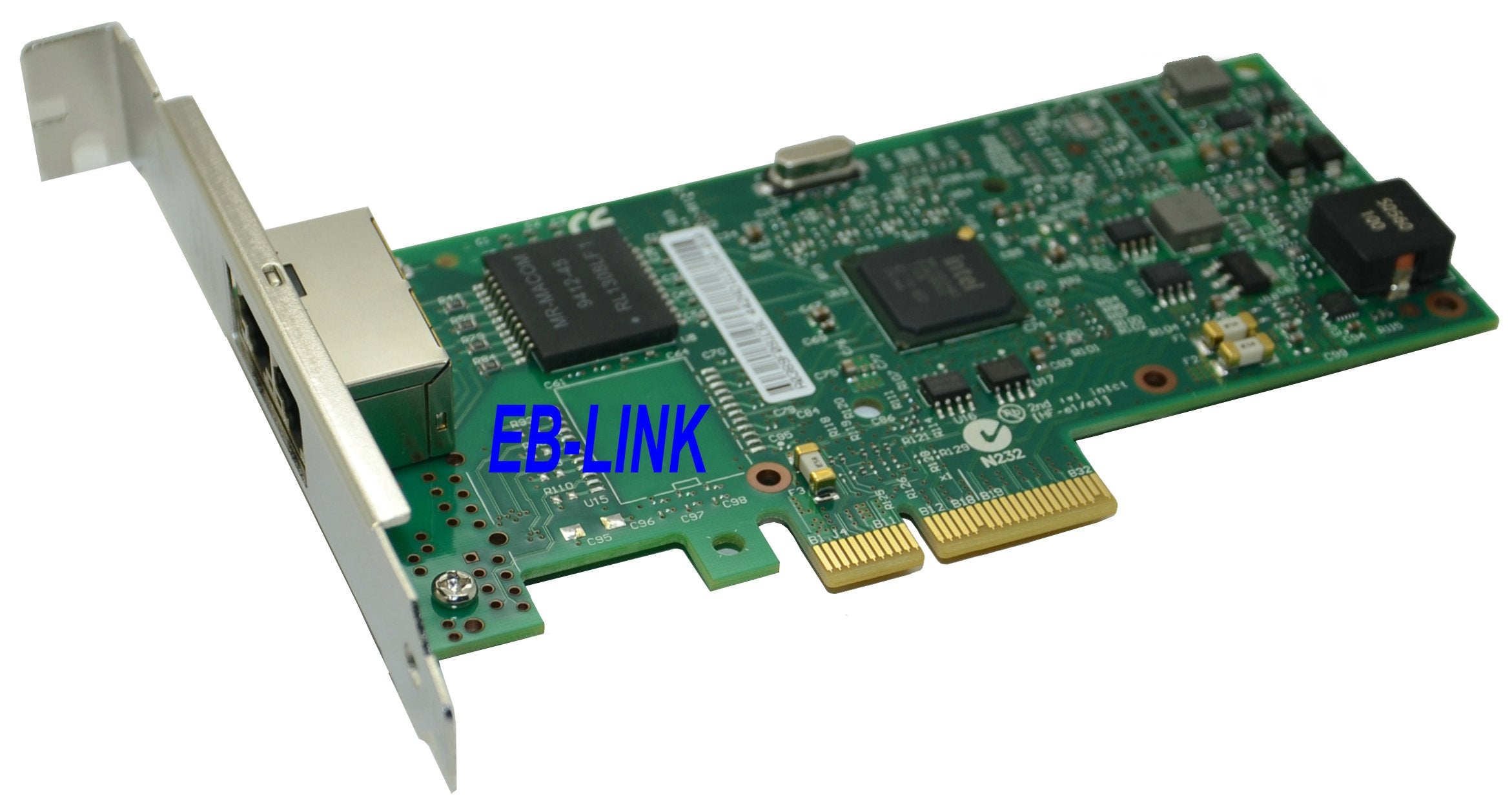 Intel Ethernet Server Adapter I350-T2 - PCI Express x4 - 2 Port - 10/100/1000Base-T - Internal - Fu