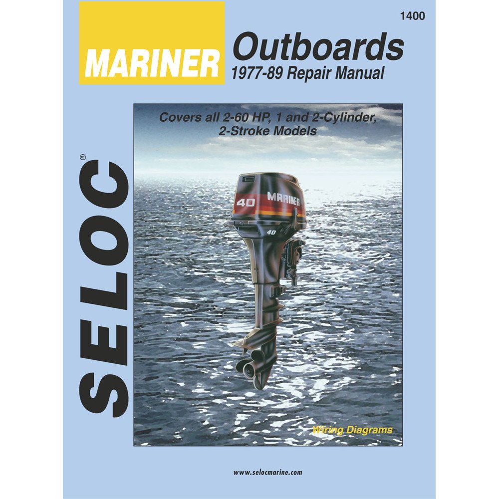 Seloc 18-01400 Marine Manual For Mariner Outboards