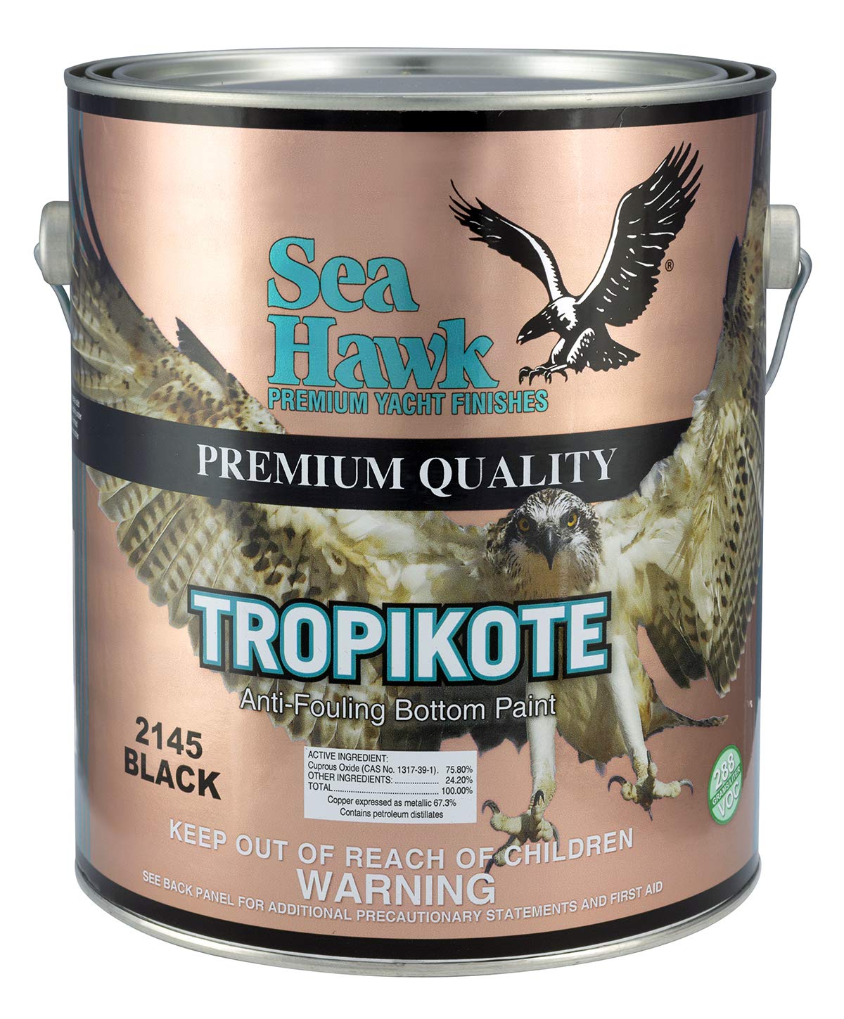 Seahawk Paint 2145GL Tropikote Black Gl
