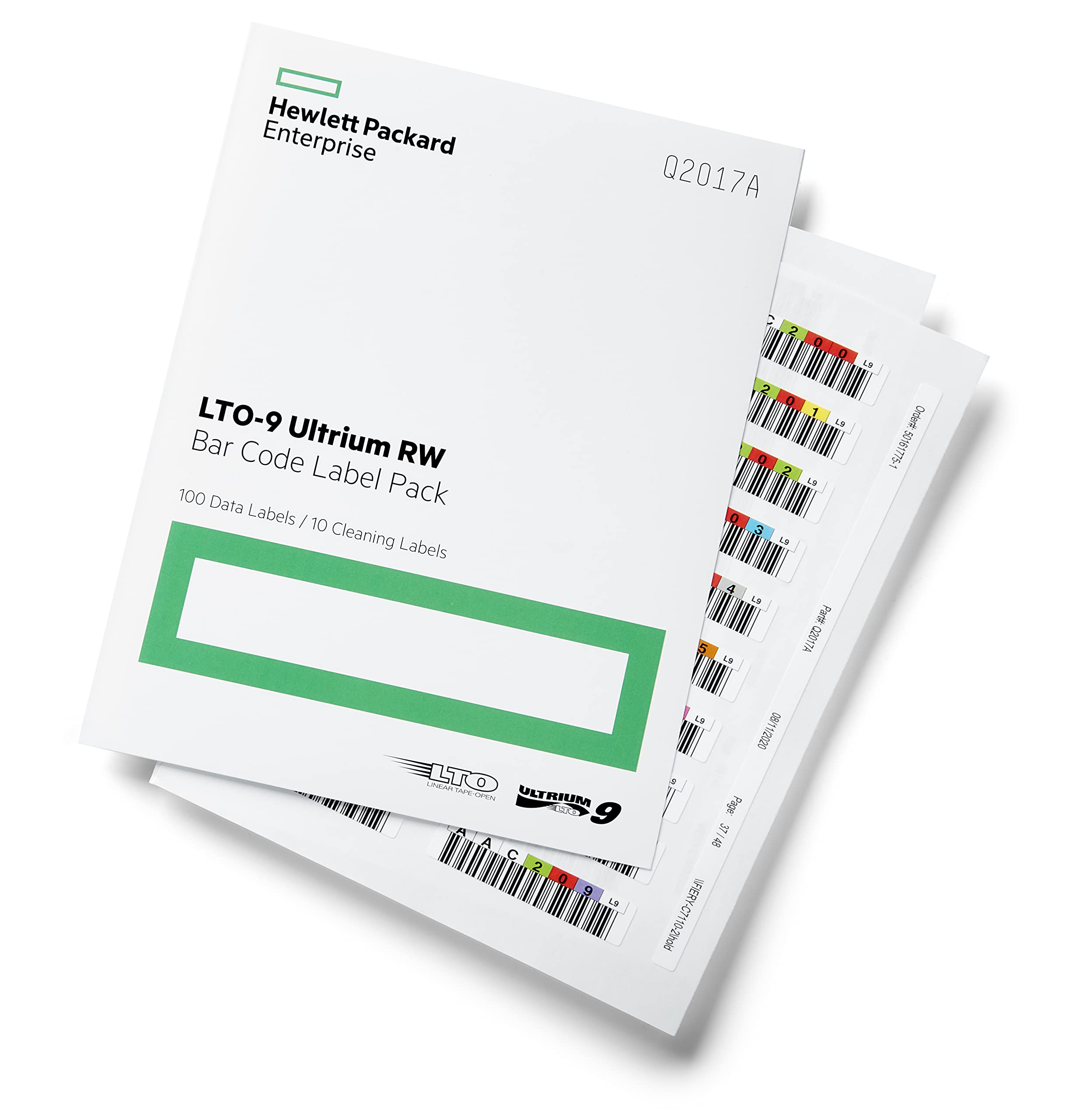 Hewlett Packard Enterprise HPE LTO-9 Ultrium RW Bar Code Label Pack
