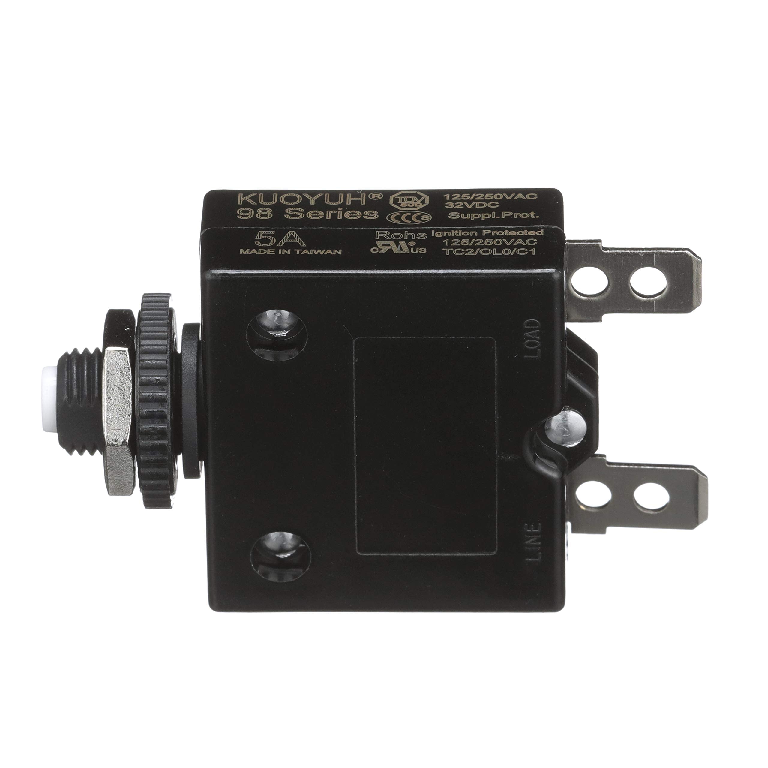 Seachoice Circuit Breaker, Push to Reset
