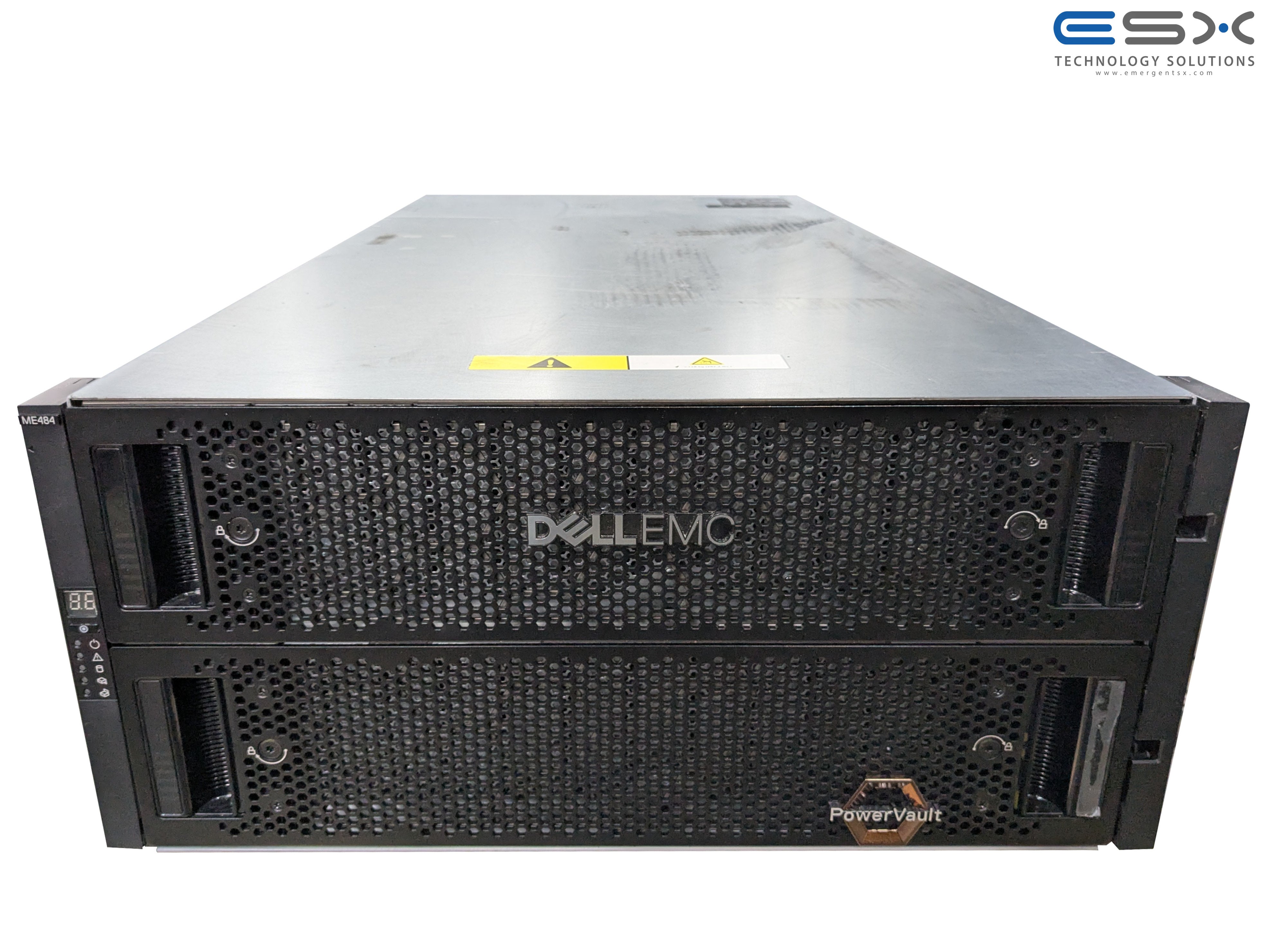 840TB Dell PowerVault ME484 5U Expansion Storage Array- 84x 10TB 7.2k 12Gb/s SAS