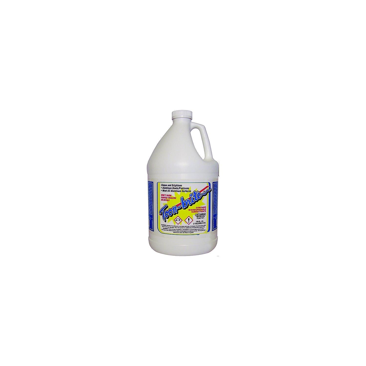 Toonbrite B1004 Pontoon & Aluminum Boat Cleaner, Gal.
