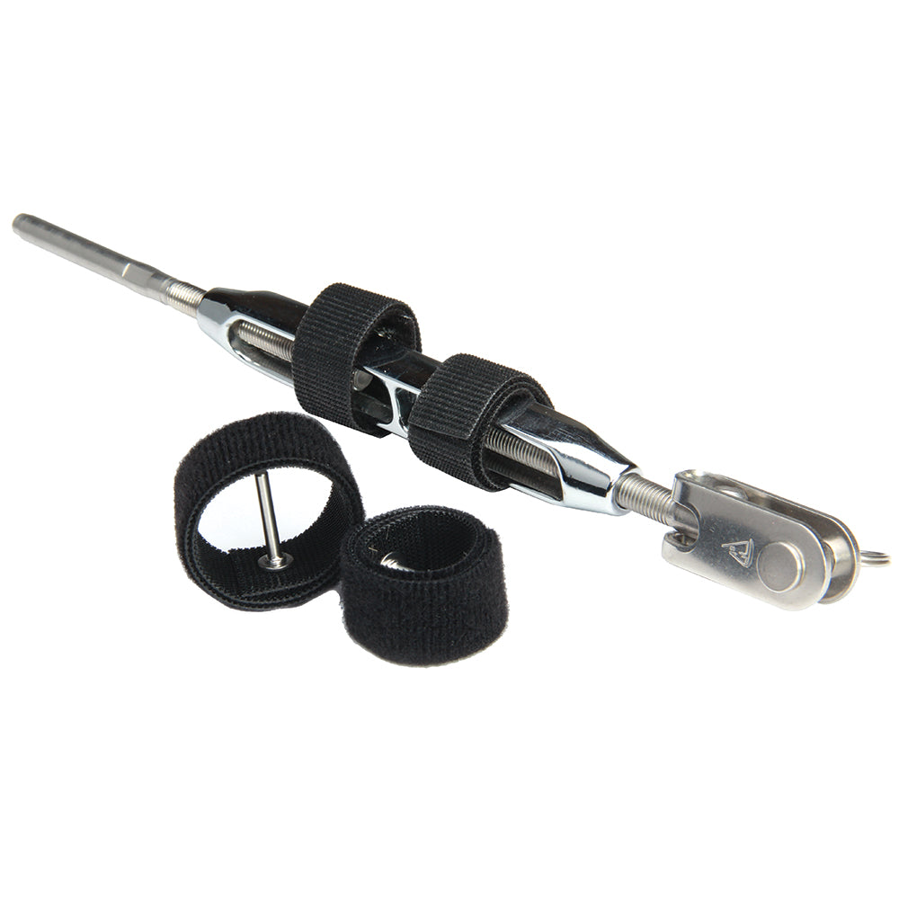 C. Sherman Johnson Wrap Pins Hook & Loop Pin Locking Devices for Open Body Turnbuckles