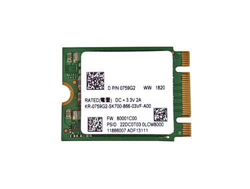759G2 Dell 256GB TLC PCI Express 3.0 x2 NVMe M.2 2230 Solid State Drive