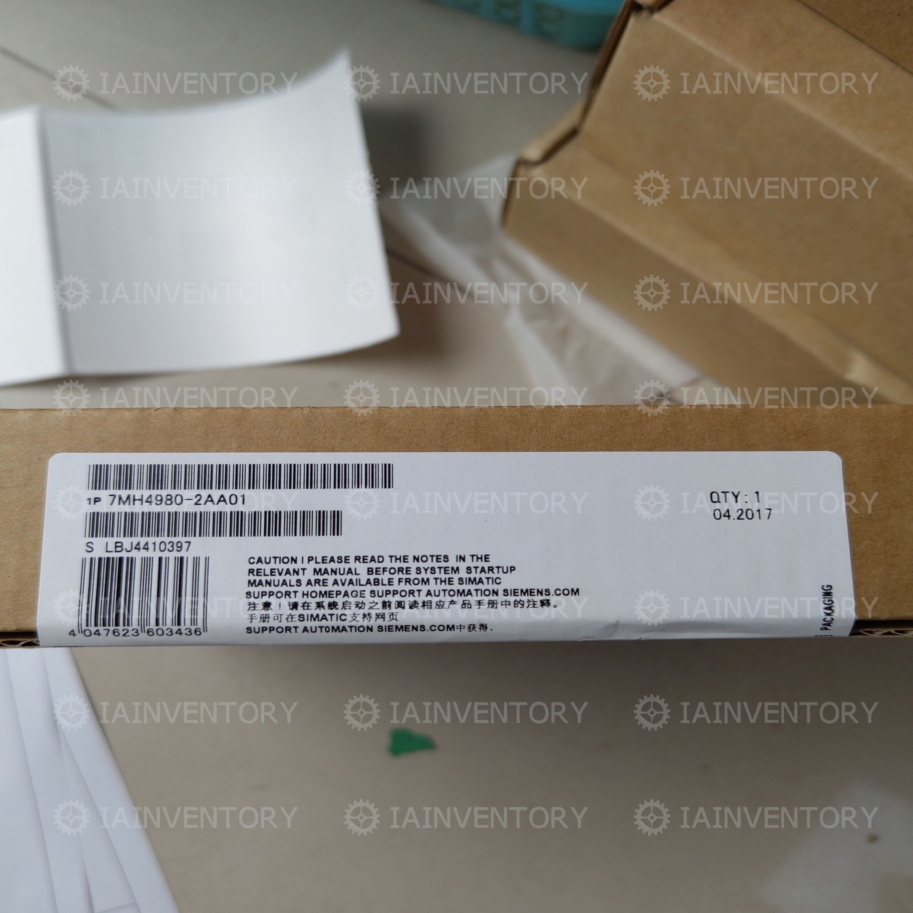 SIEMENS SIMATIC SIWAREX WP522 ST 7MH4980-2AA01 WEIGHING MODULE