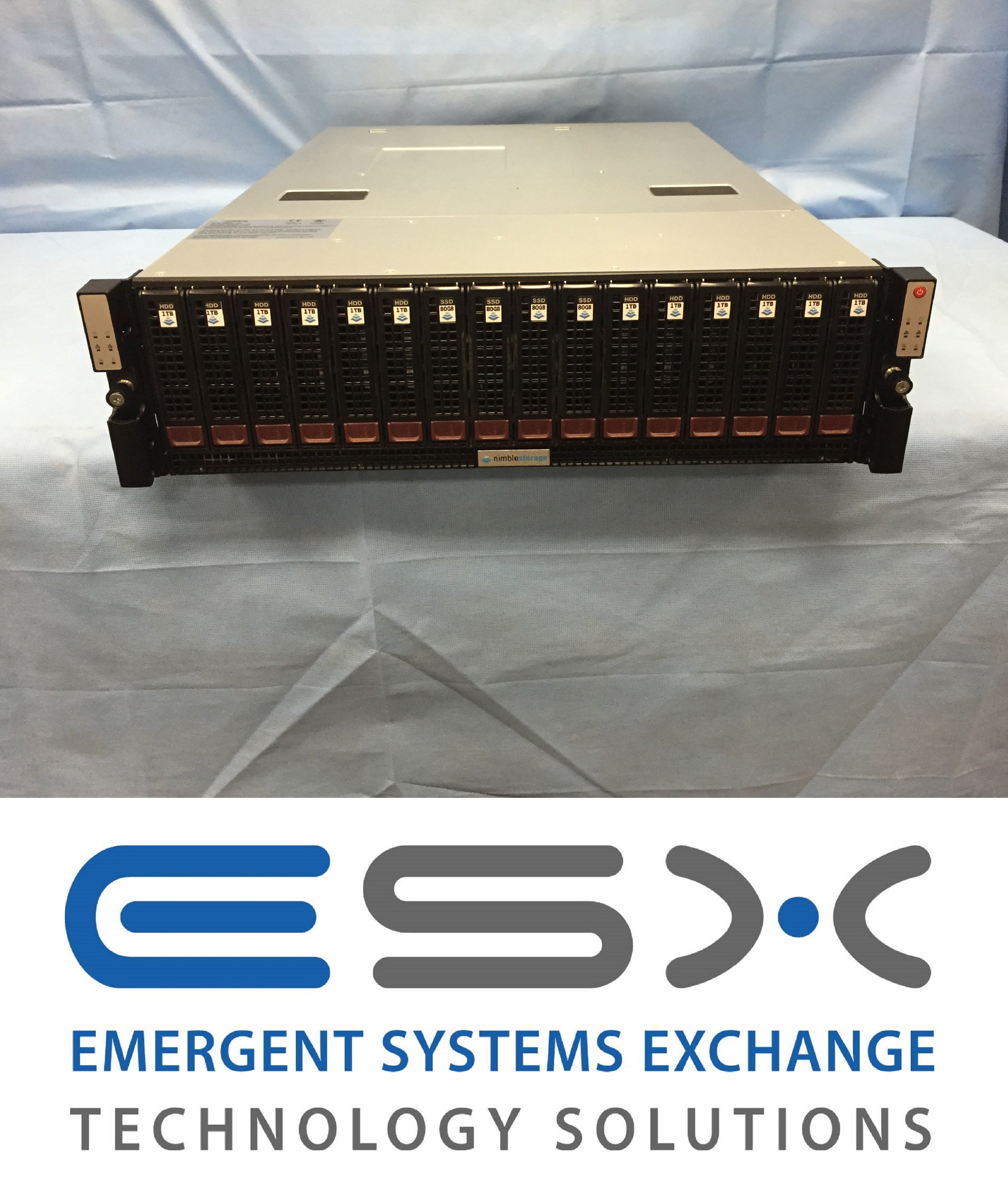 Nimble Storage CS500 - 12 x 2TB, 4 x 300GB SSD, 10Gbe ports - We Buy Nimble