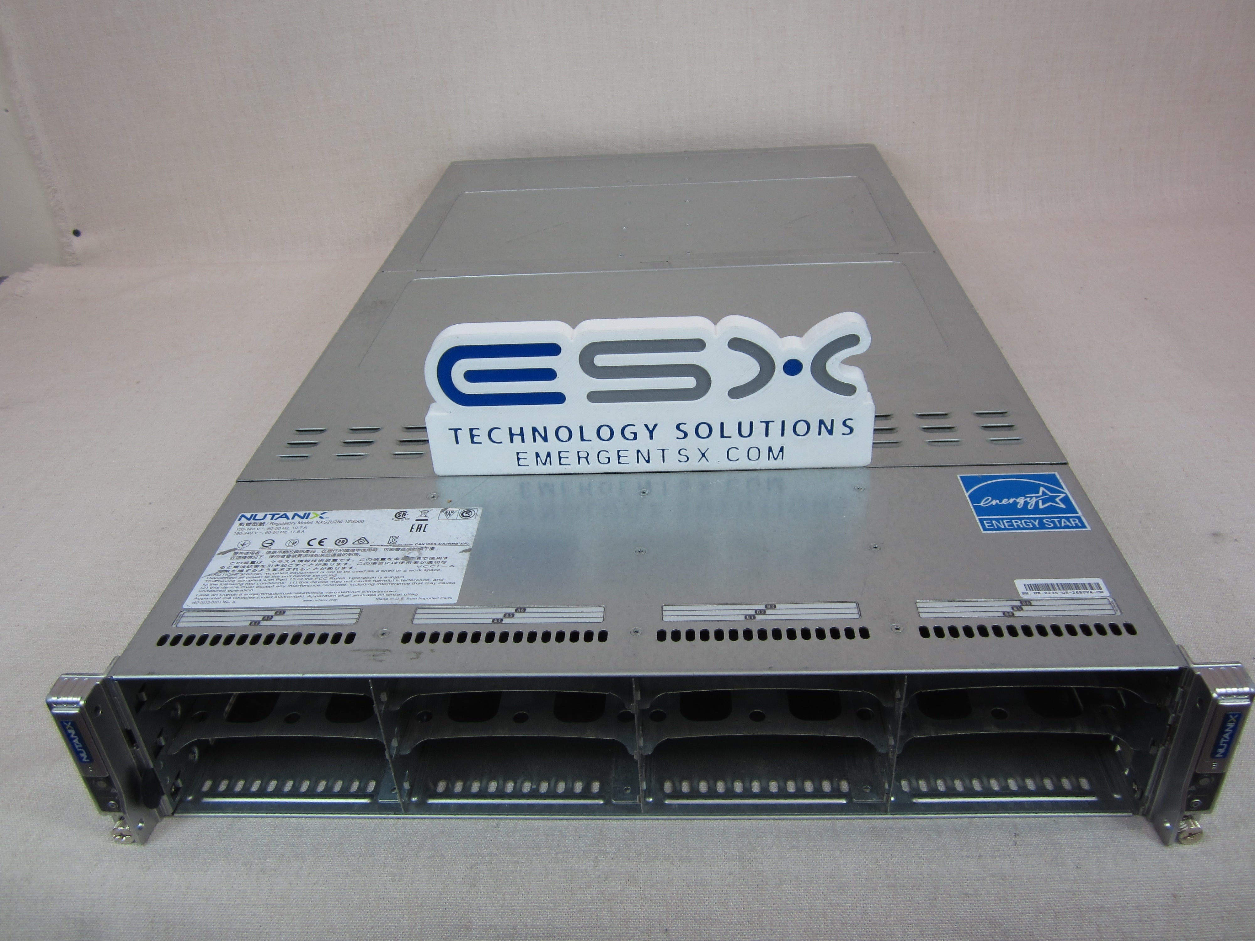 Nutanix NX-8235-G5 2U 12x 3.5” 2 Node CTO Server CSE-827 – X10DRT-P-G5-NI22