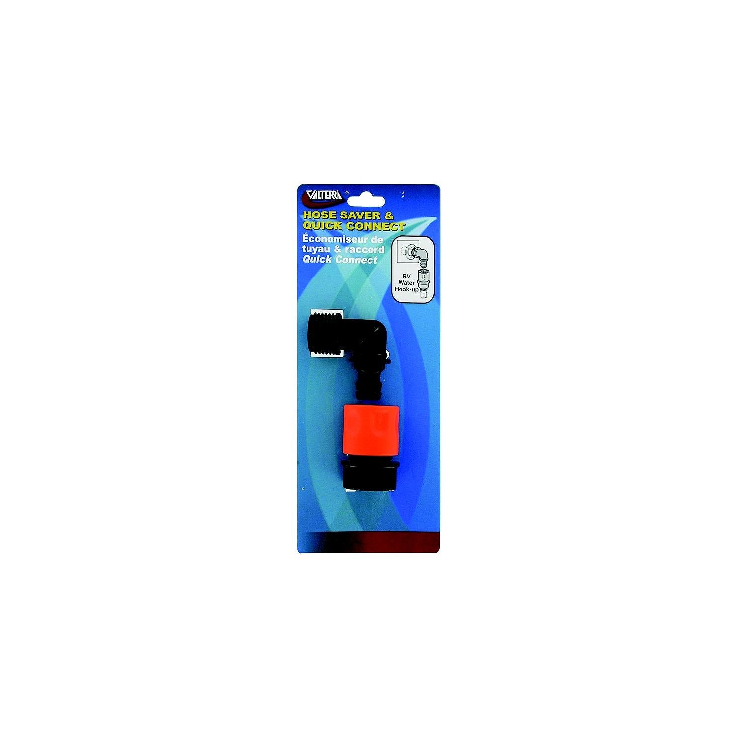 Valterra A01-0137VP Hose Quick Connect With 90° Hose Saver