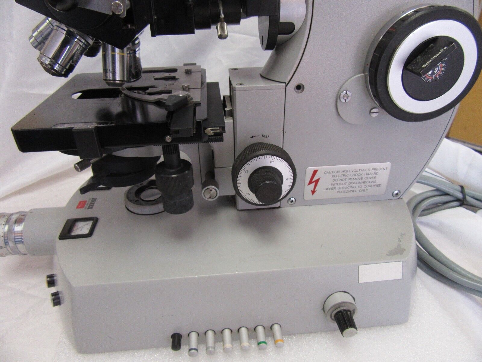Zeiss Photomikroskop Microscope - Stage View | Alo Tech Solutions