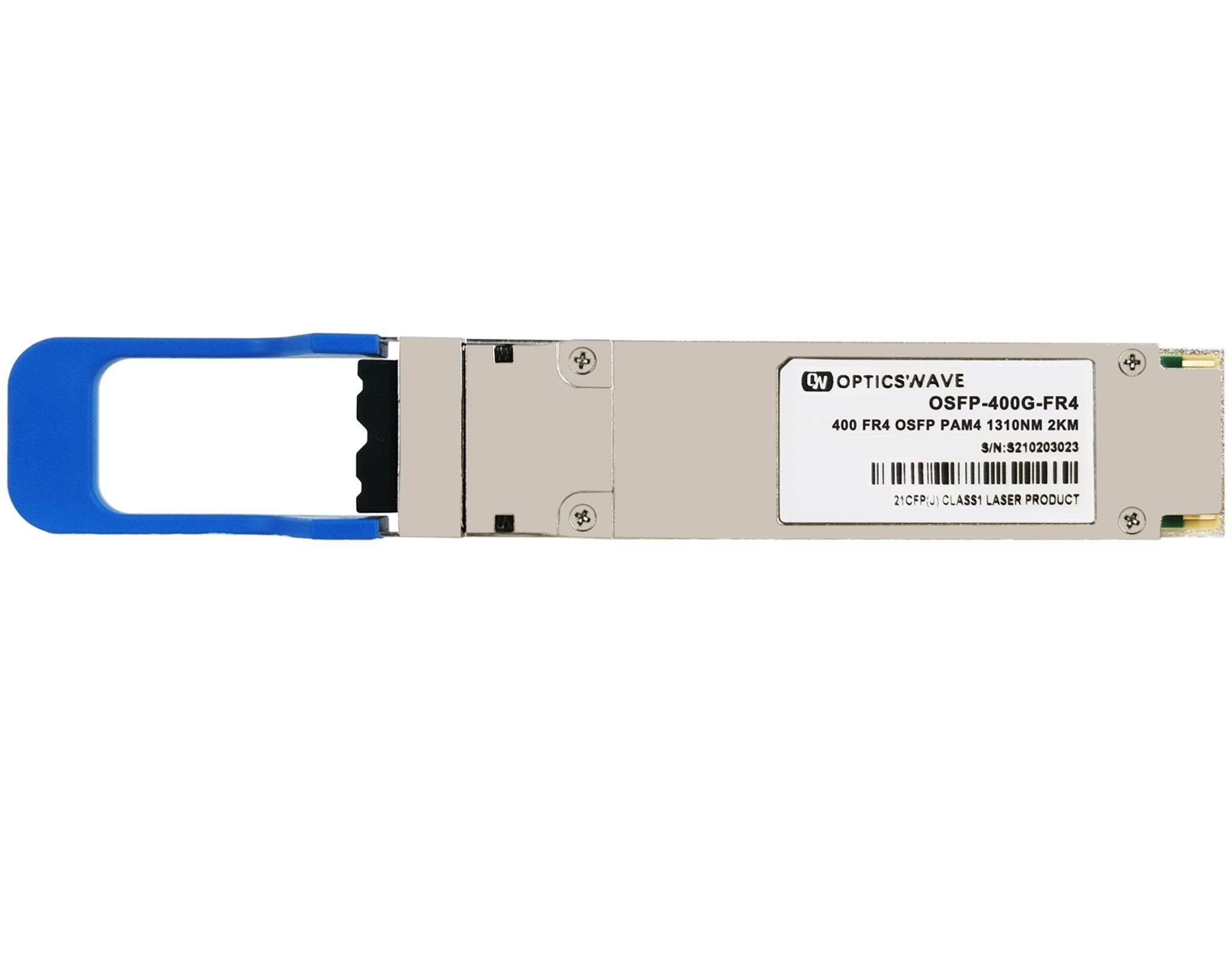400GBASE-FR4 OSFP56 Finned Top PAM4 1310nm 2km DOM Optical Transceiver Module, Based on Silicon Photonics