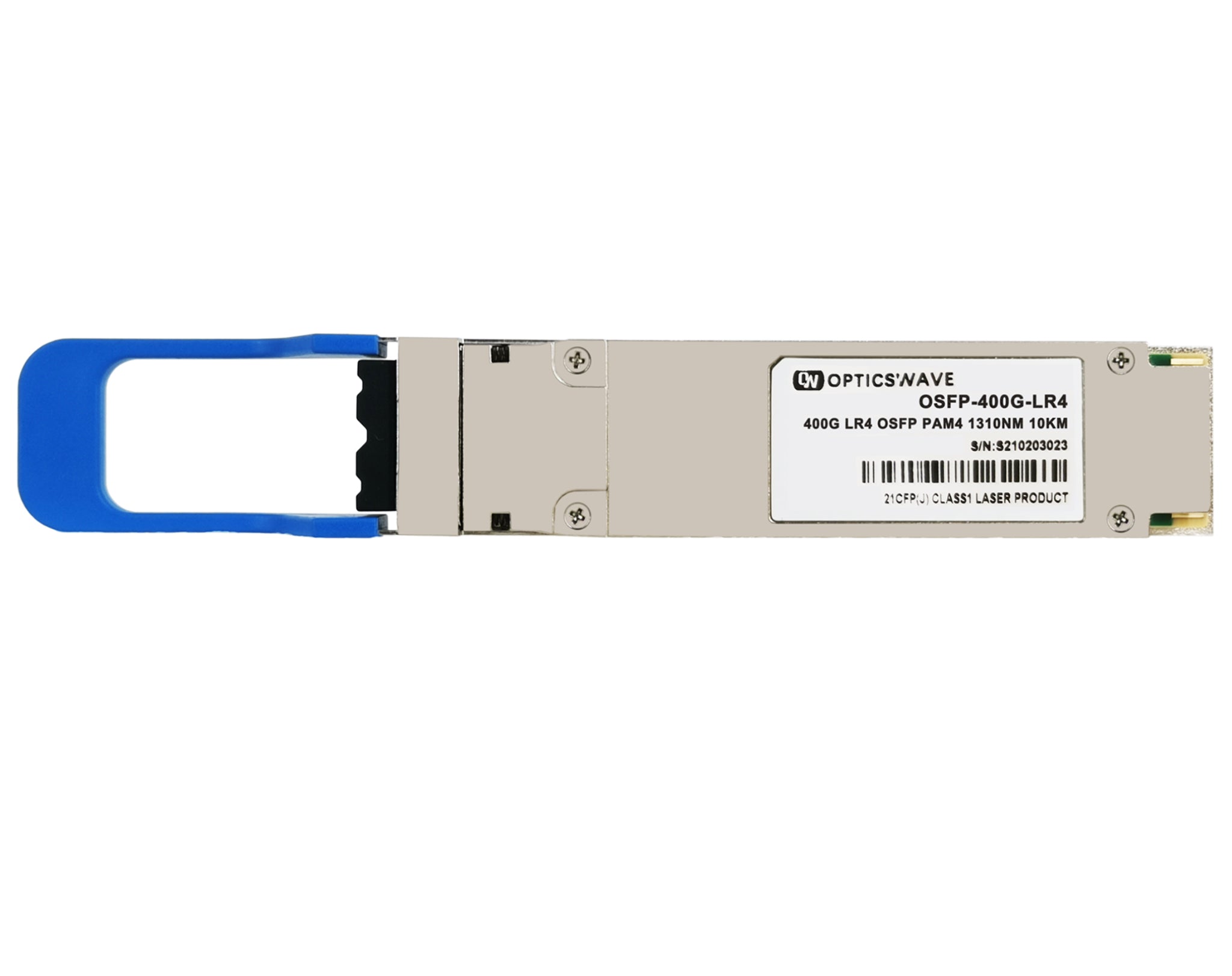 400GBASE-LR4 OSFP56 Finned Top PAM4 1310nm 10km DOM Optical Transceiver Module