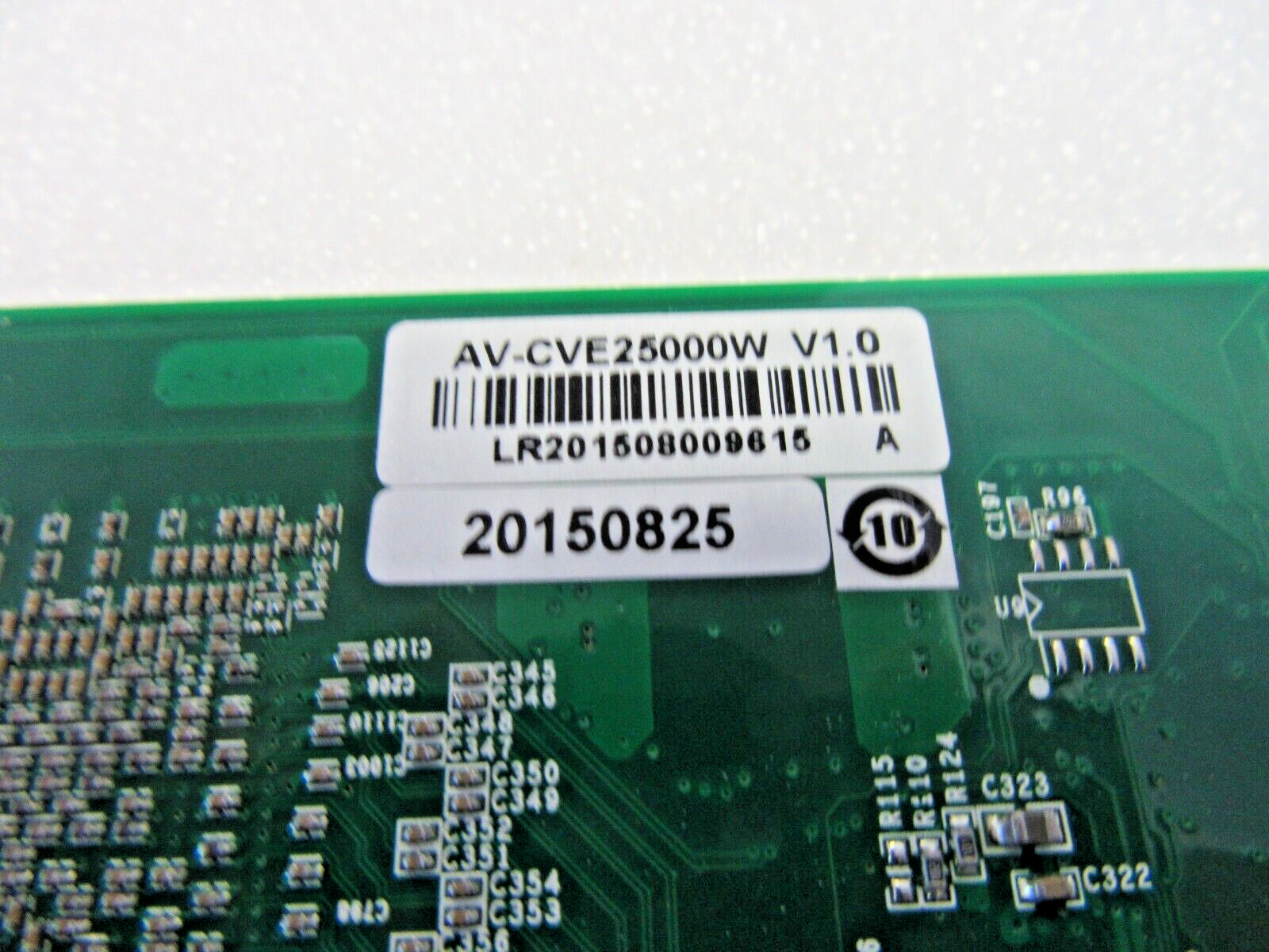 Lanner AV-CVE25000W VPN Crypto Board - Label | Alo Tech Solutions