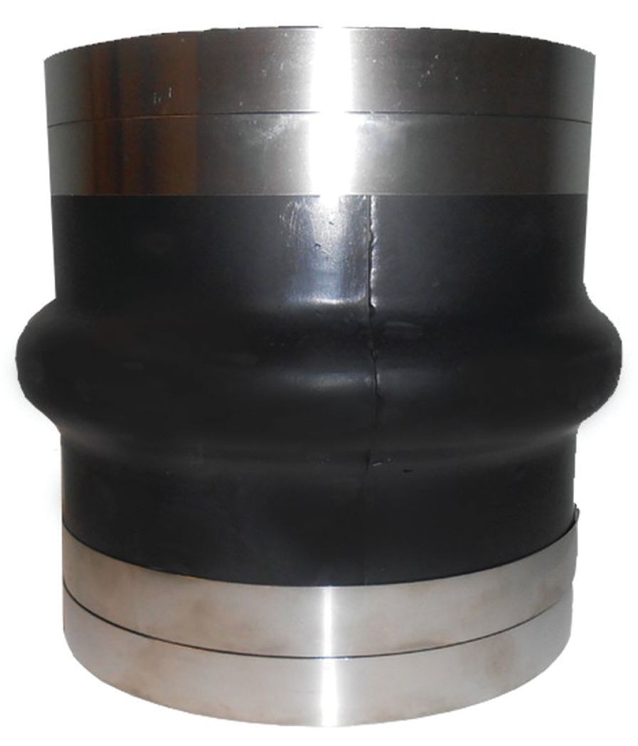 Trident Marine THH-6-S/S Trident Hump Hose w/T-Clamp, 6"