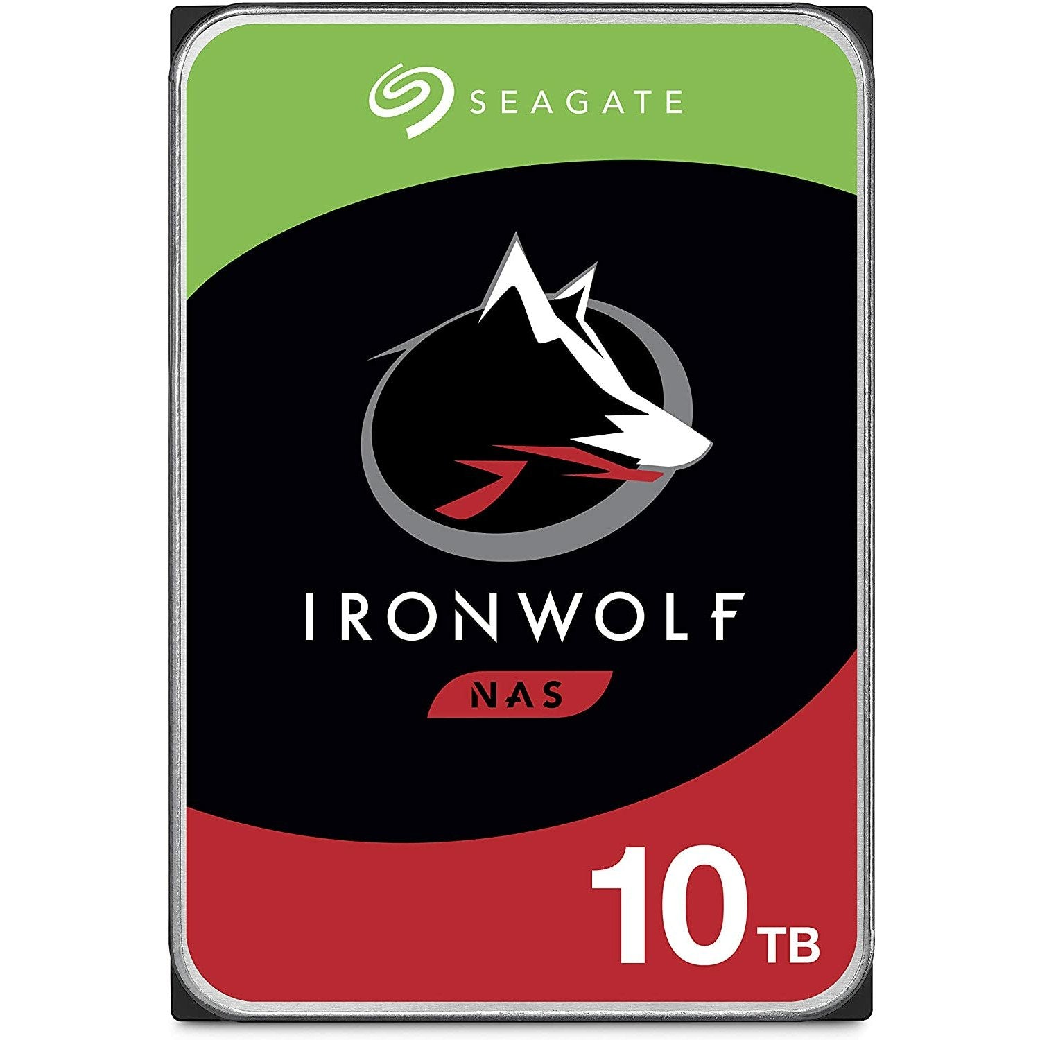 Seagate IronWolf 10TB NAS Internal Hard Drive HDD â CMR 3.5 Inch SATA 6Gb/s 7200 RPM 256MB Cache for RAID Network Attached Storage (ST10000VN0008 (ST10000VNZ008/N0008
