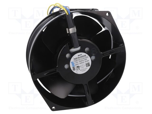 W2S130-AA03-90 EBM-PAPST - Fan: AC