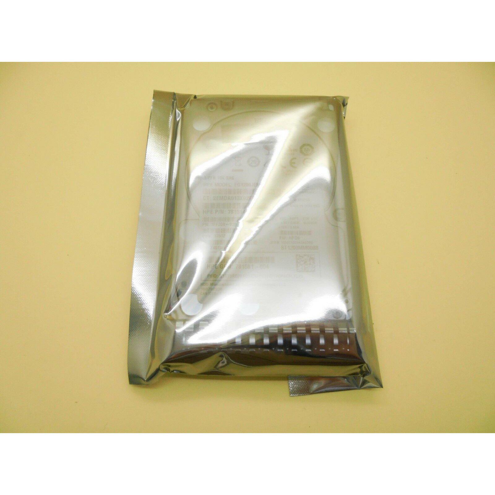 872479-B21 HP 1.2TB SAS 12G ENTERPRISE 10K 2.5IN SC DS HDD 872737-001 4549821073429