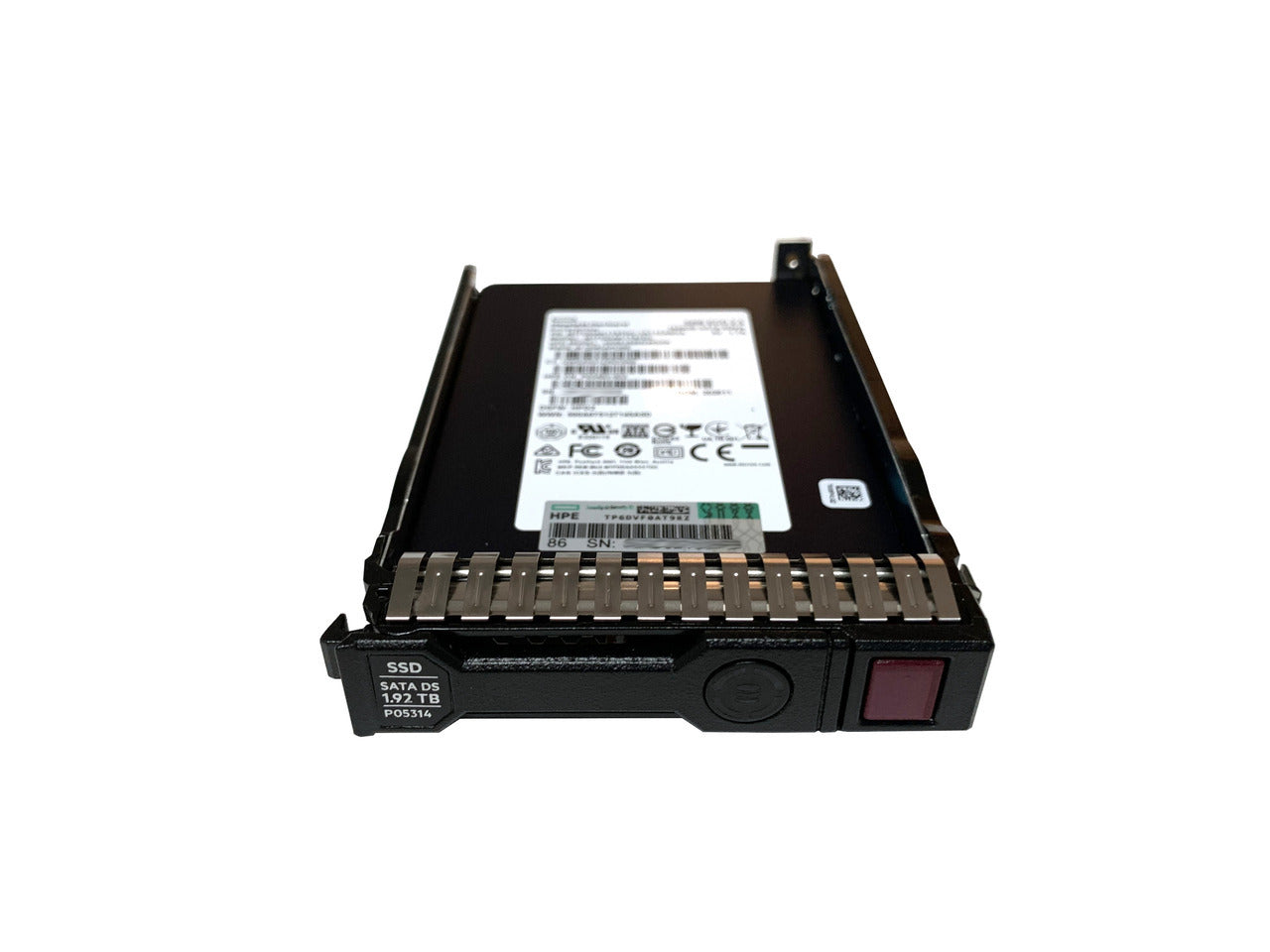 875326-X21 HPE 1.92TB SAS 12Gbps Read Intensive DS 2.5-Inch Solid State Drive with Smart Carrier