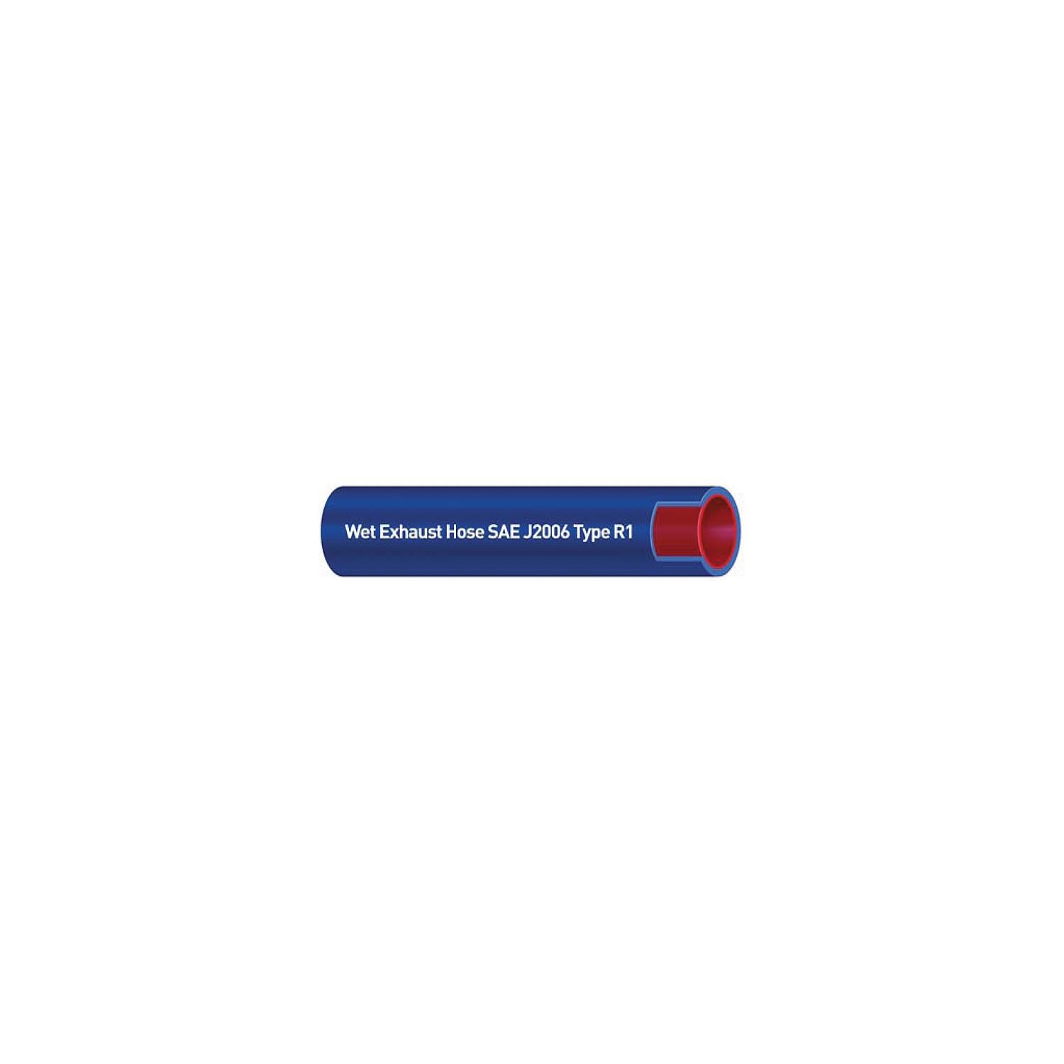 Shield 16-202-5000-36 Shields Marine Blue Series 202 Nautiflex Silicone Exhaust, 3' Hose