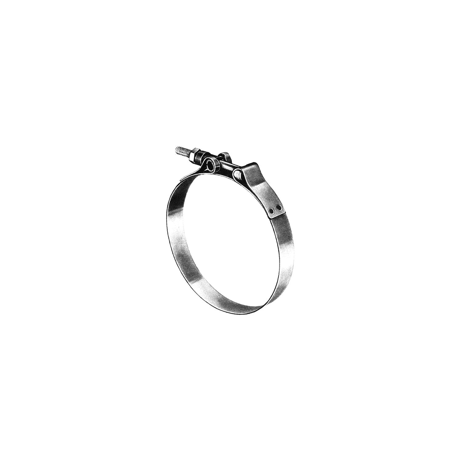 Shield Marine Exhaust S-Series 3/4" Band Clamp, fits Series 202 Silicone Exhaust Hose, T-Bolt