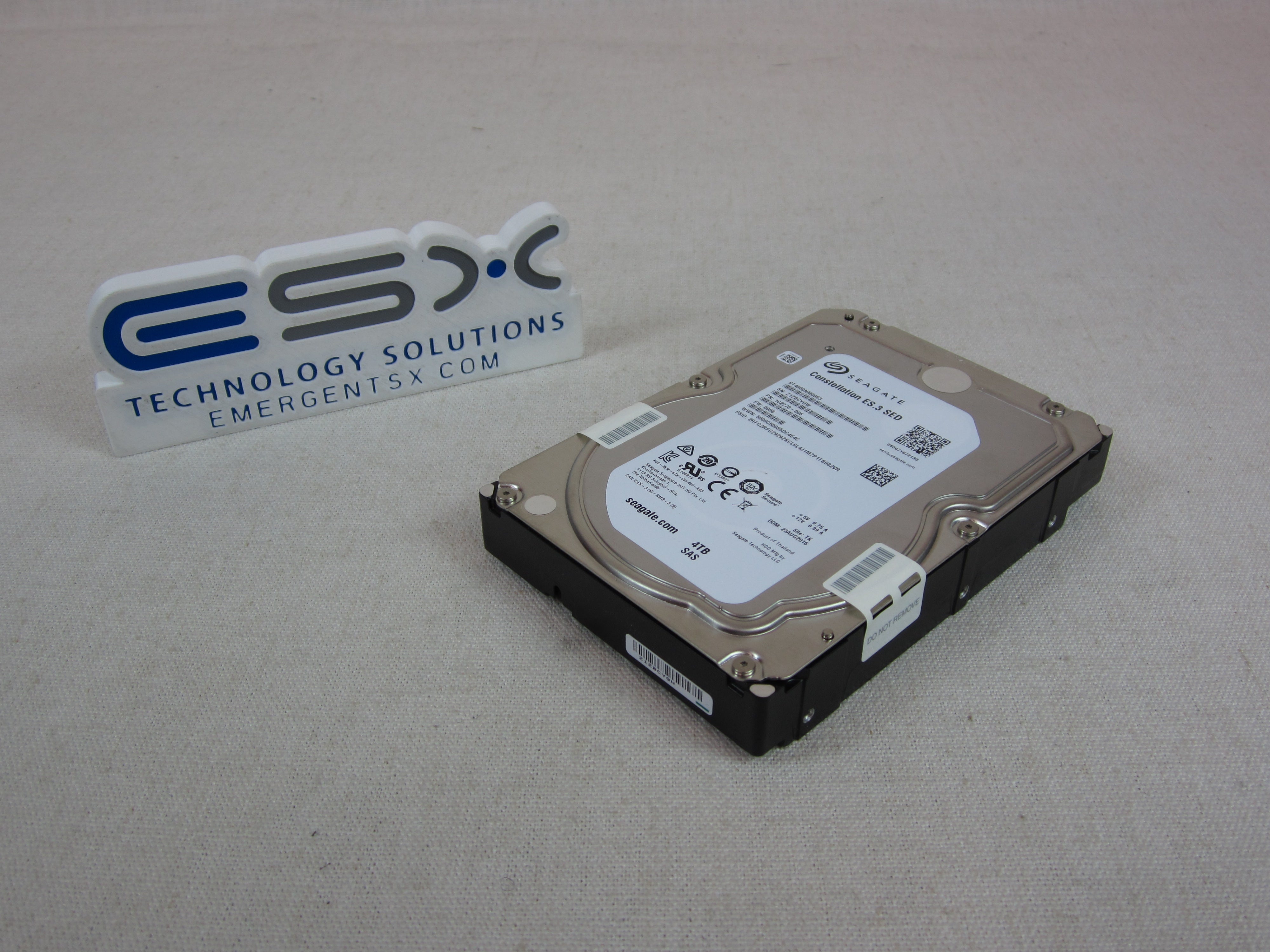 Seagate ST4000NM0063 4TB 7.2k 6Gb/s 3.5" SAS SED Hard Drive