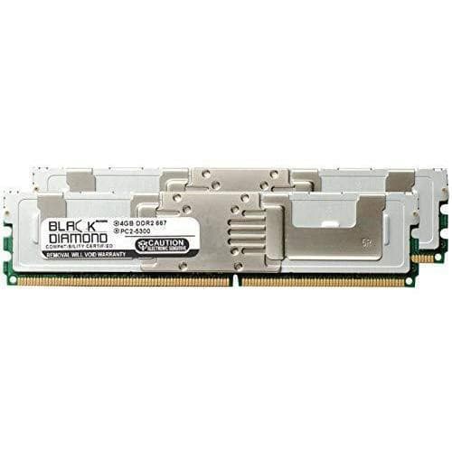 8GB 2X4GB Memory RAM for Dell PowerEdge 1955, 1950, 2950, 2900, 1900 240pin PC2-5300 667MHz DDR2 FBDIMM Memory Module Upgrade-FoxTI