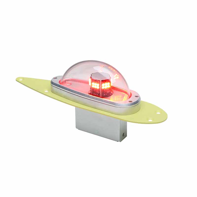 Whelen LED Anti-collision light 5 hole mount RED (Lower Mount 01-0790852-5D