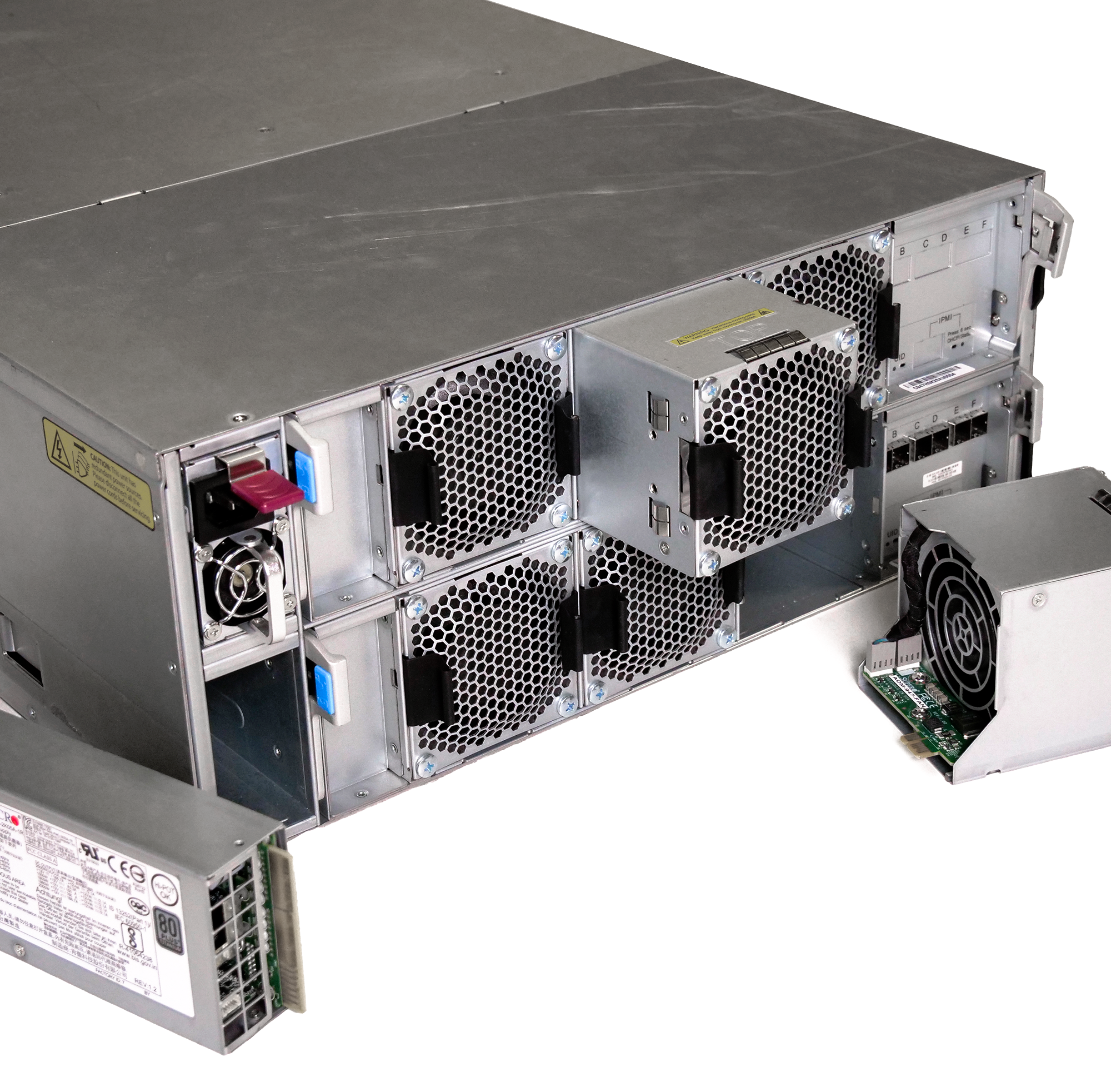 Supermicro SuperChassis 90-Bay Host Managed SMR SATA JBOD 4U Rackmount Front-Load Disk Shelf Storage Array 947HE1C-R2K05 | 90-Bay Data Center JBOD Enclosure | 1.8PB (Refurbished)