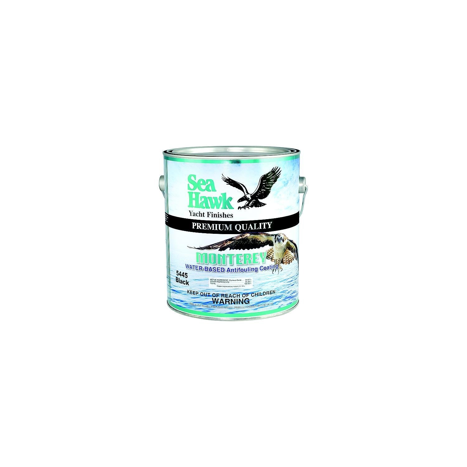Seahawk Paint 5445QT Sea Hawk Monterey Black Qt